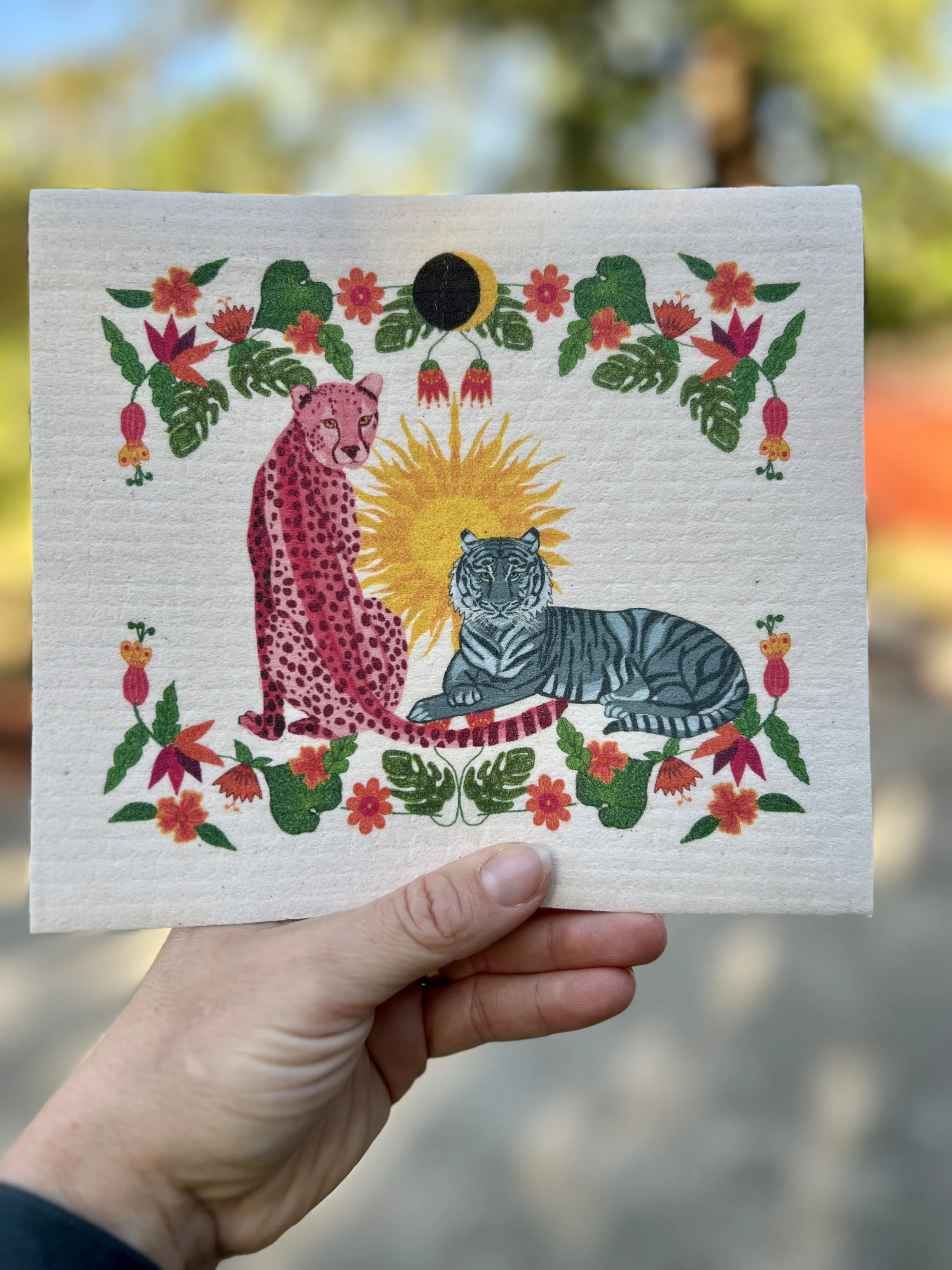 Swedish Dishcloth-Endangered animals