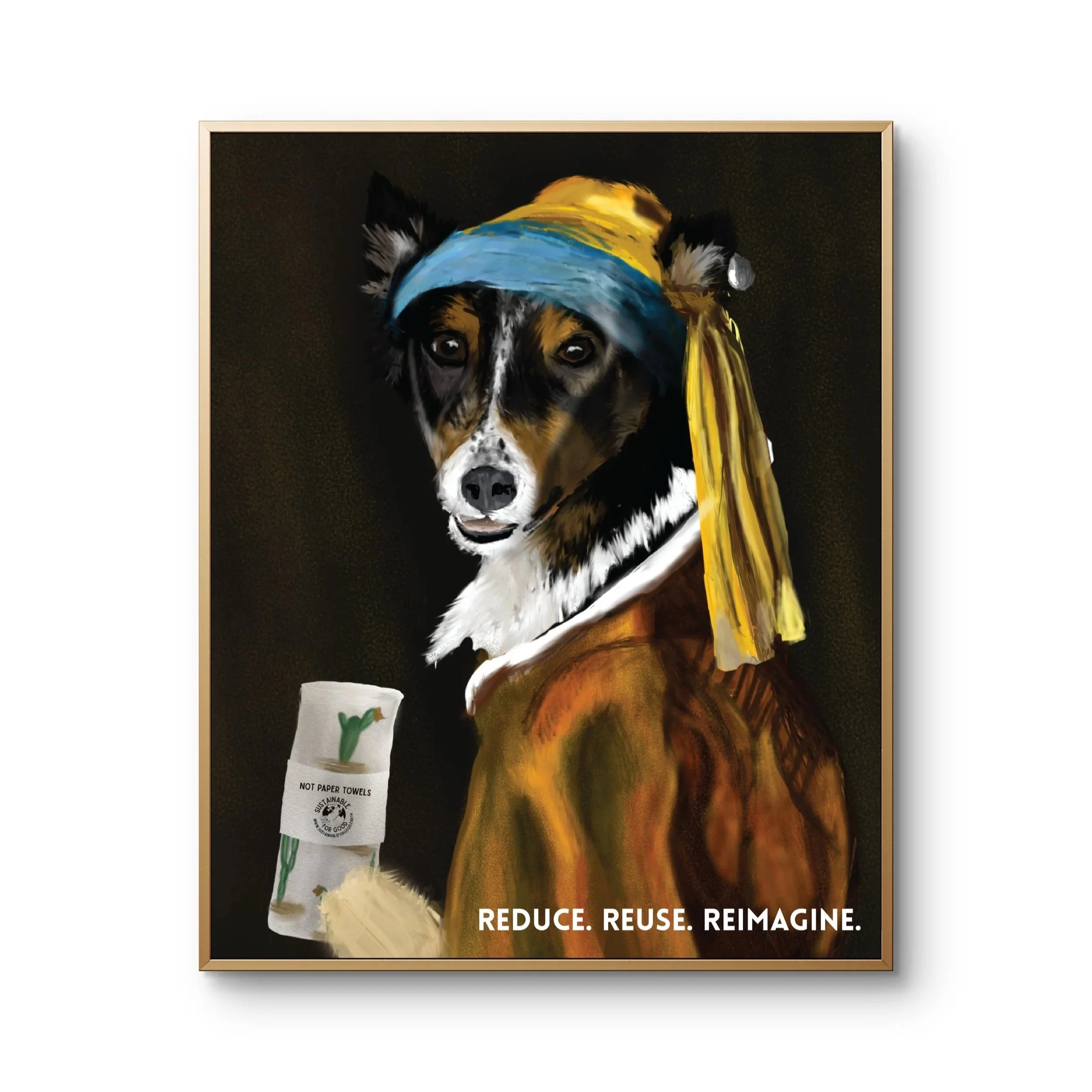 Reduce, Reuse, Recycle Fine Art Print- 8x10", 16x20"