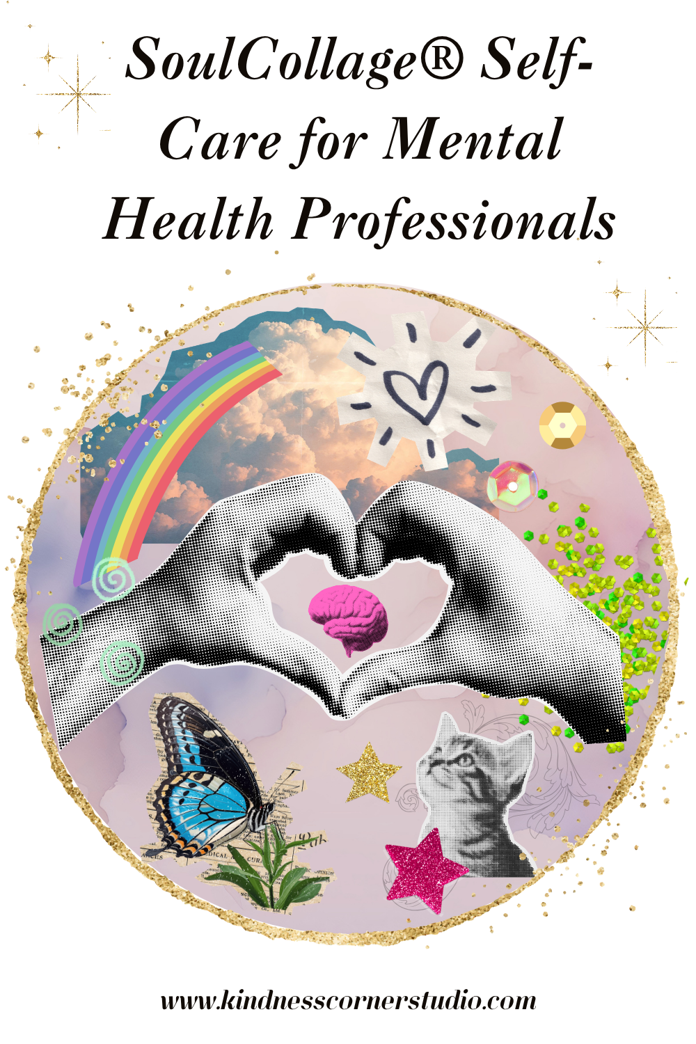 SoulCollage® Self-Care for Mental Health Professionals 4-Part Series - Standard Rate $200