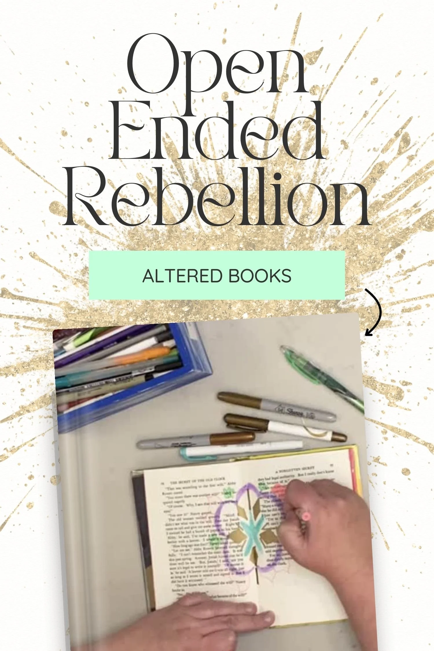Open Ended Rebellion: Altered Books