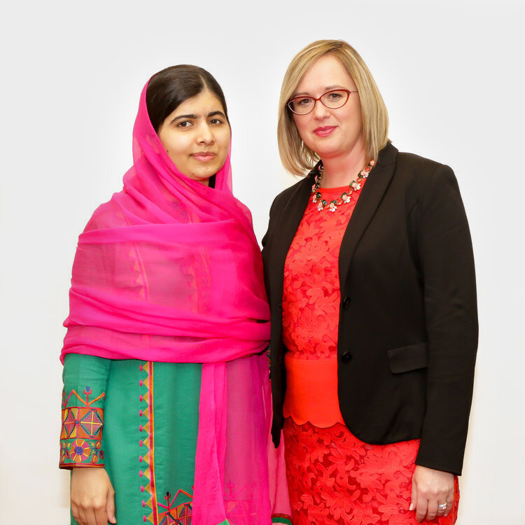 Tammy Heermann with Malala.jpg