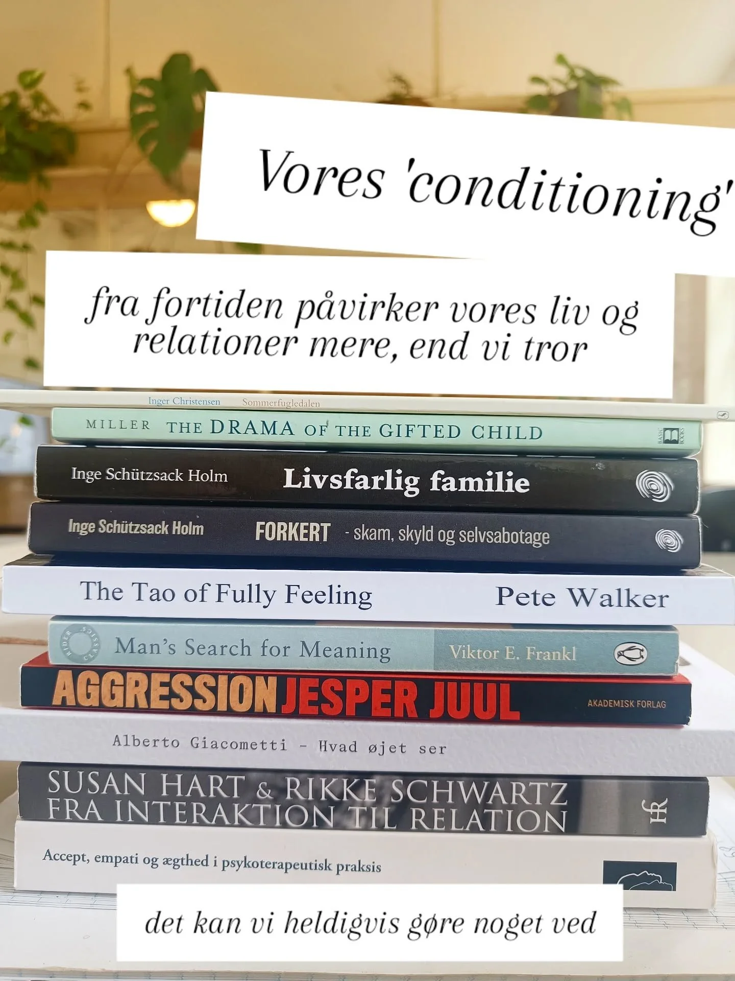 Vores 𝗰𝗼𝗻𝗱𝗶𝘁𝗶𝗼𝗻𝗶𝗻𝗴 fra vores opv&aelig;kstmilj&oslash; og barndom/ungdom pr&aelig;ger vores mentale helbred og relationer i voksenlivet mere end, vi tror ~ 

Hver gang vi reagerer uproportionelt i nutiden, s&aring; er fortiden p&aring; sp