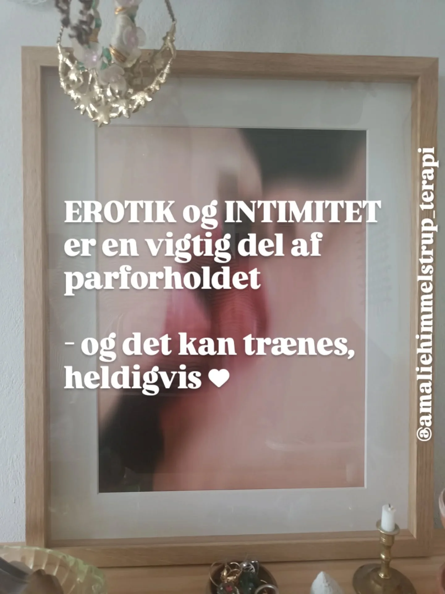 N&aring;r vi finder ud af, hvad der skaber afstand mellem os. 

S&aring; kan vi g&oslash;re noget nyt og skabe god, k&aelig;rlig - og s3xet - kontakt igen. 

Det er for&aring;rs vibes, jeg godt kan lide at t&aelig;nke p&aring;!

❤️❤️❤️❤️❤️❤️🫦🫦🫦🫦?