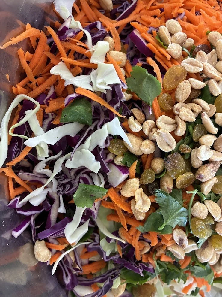 Curry-Peanut Slaw
