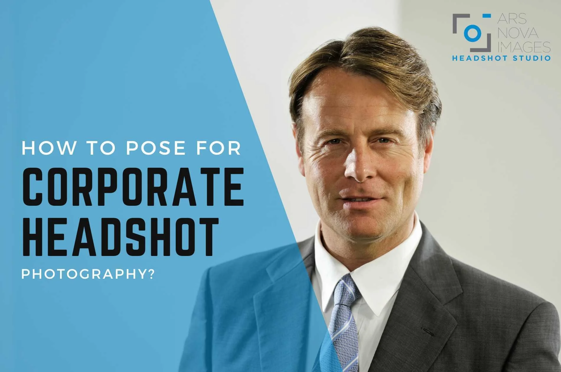 How to Pose for Corporate Headshot Photography?