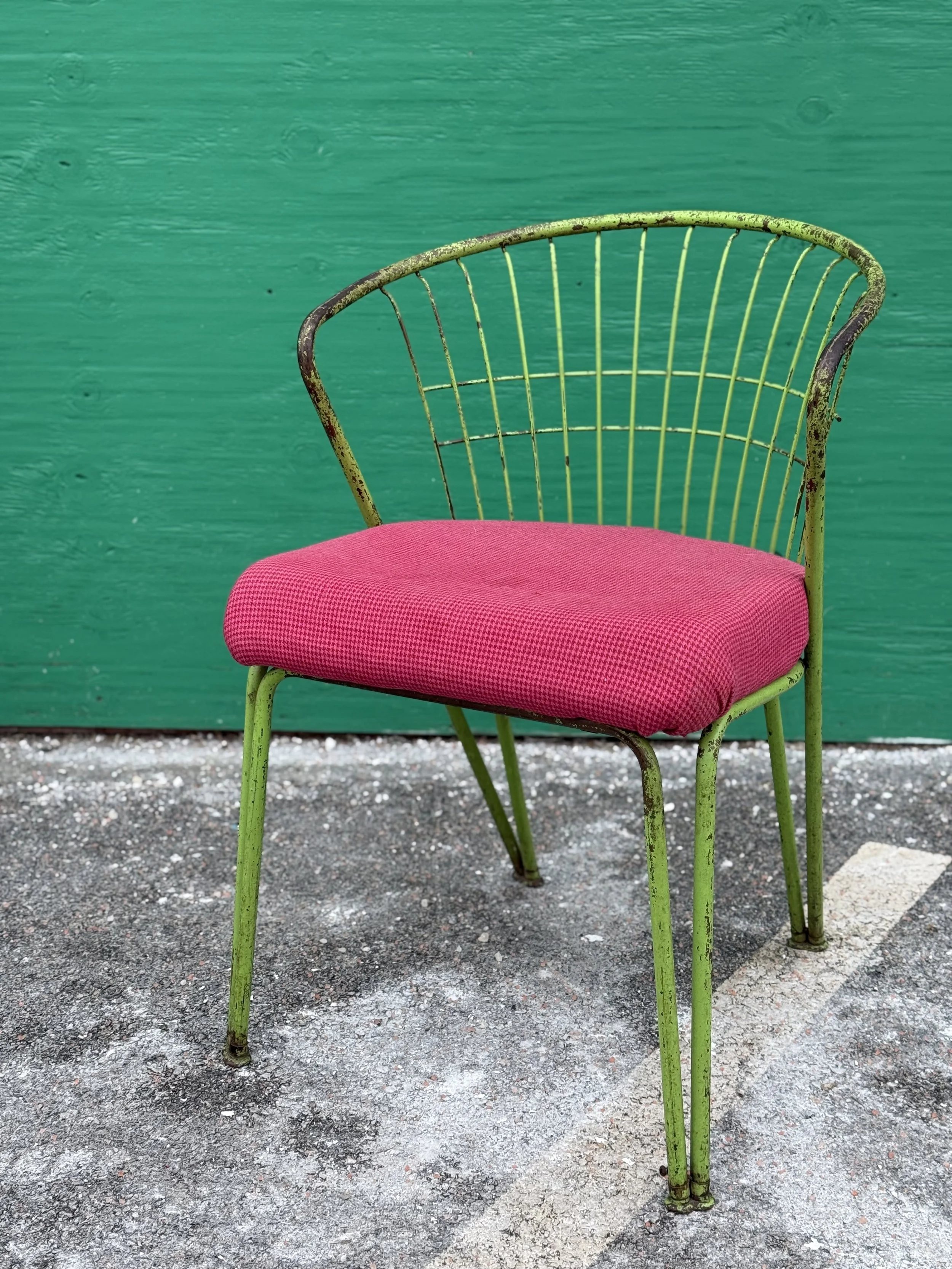 Found Green Chair
