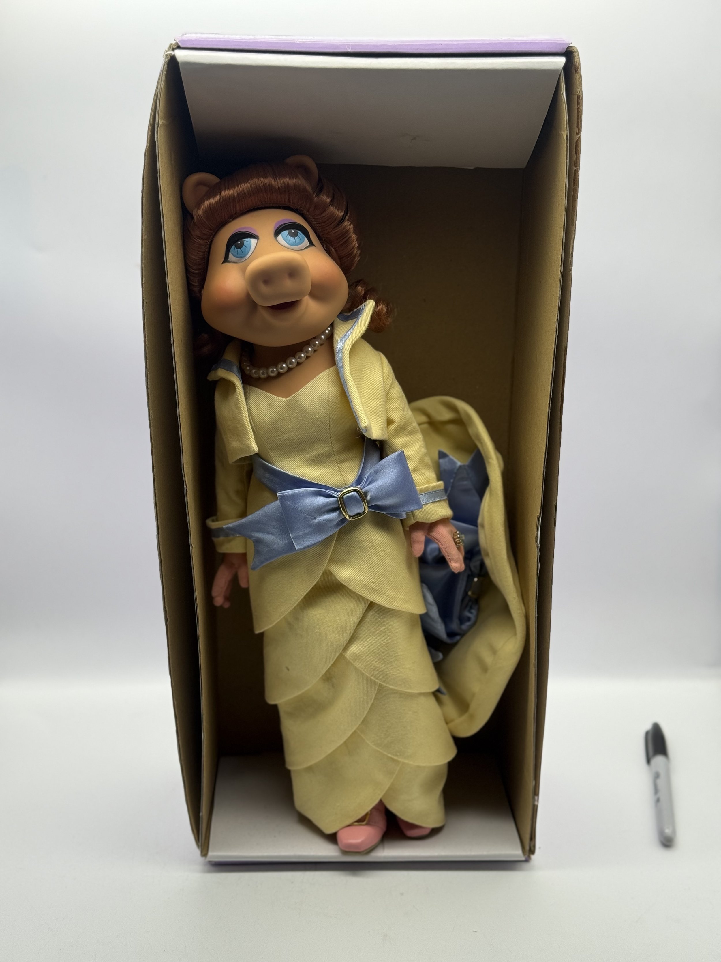My Fair Piggy doll inside her original box