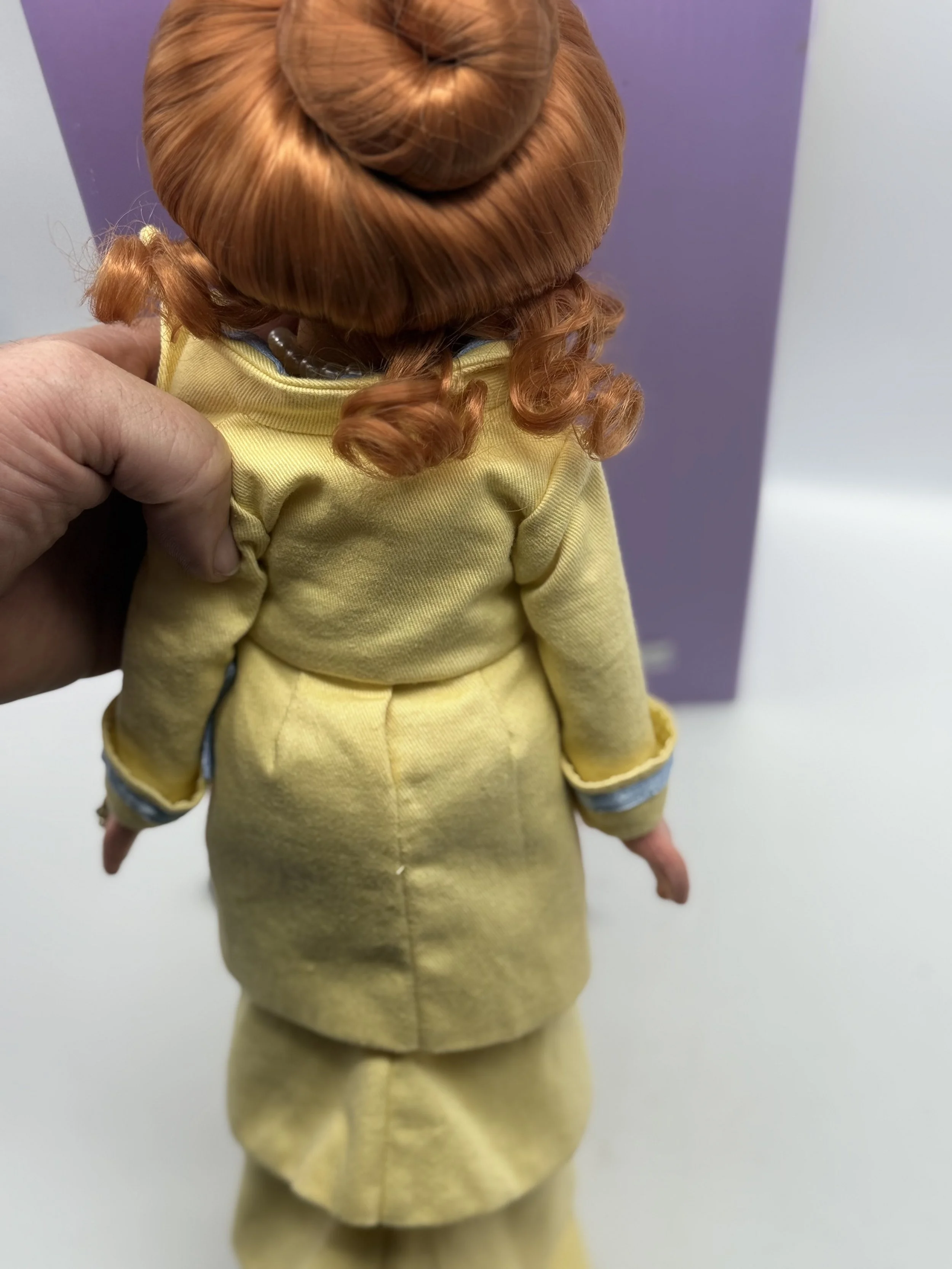 Back of the Tonner My Fair Piggy doll