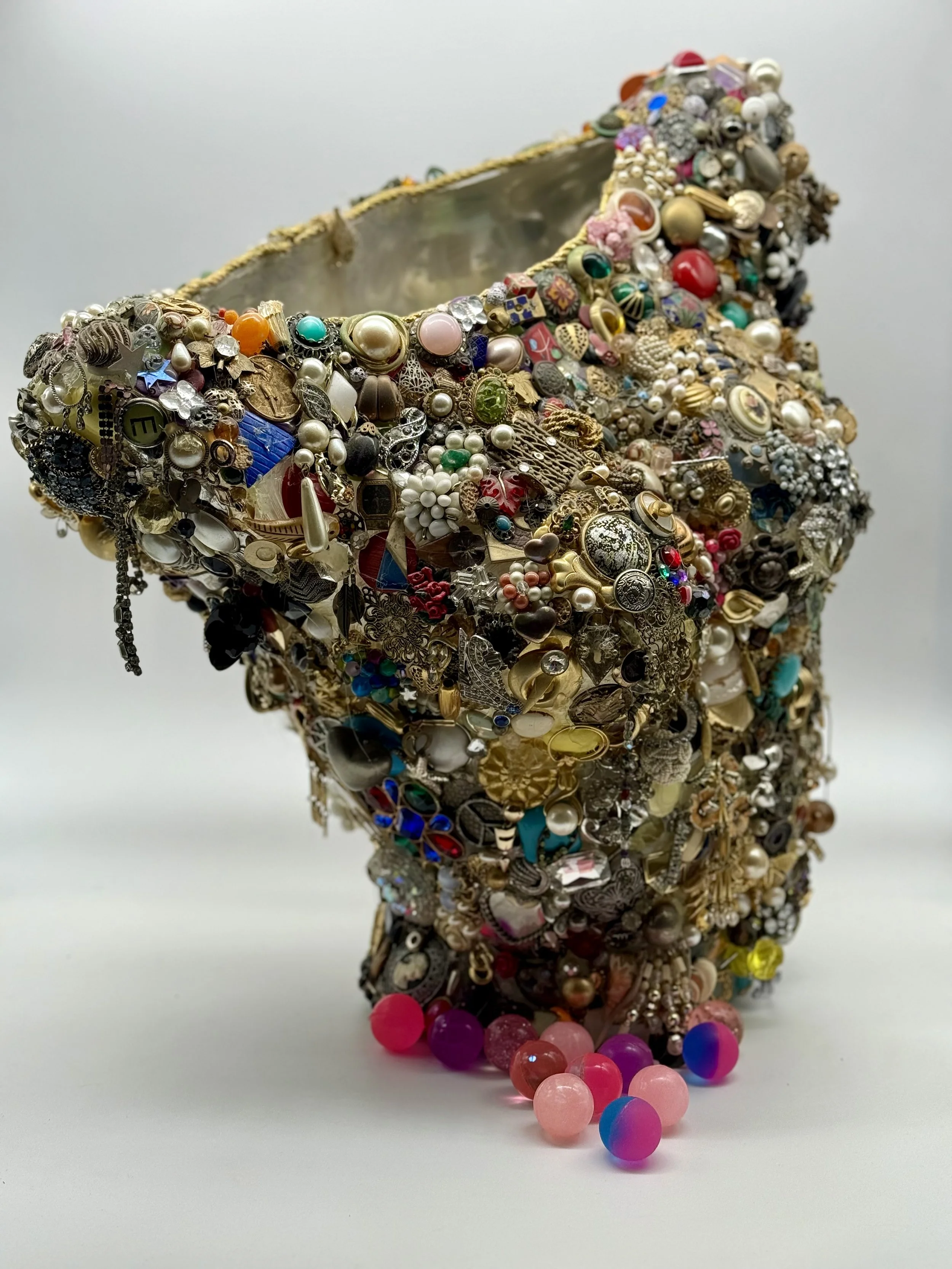 Mosaic Bedazzled Bust