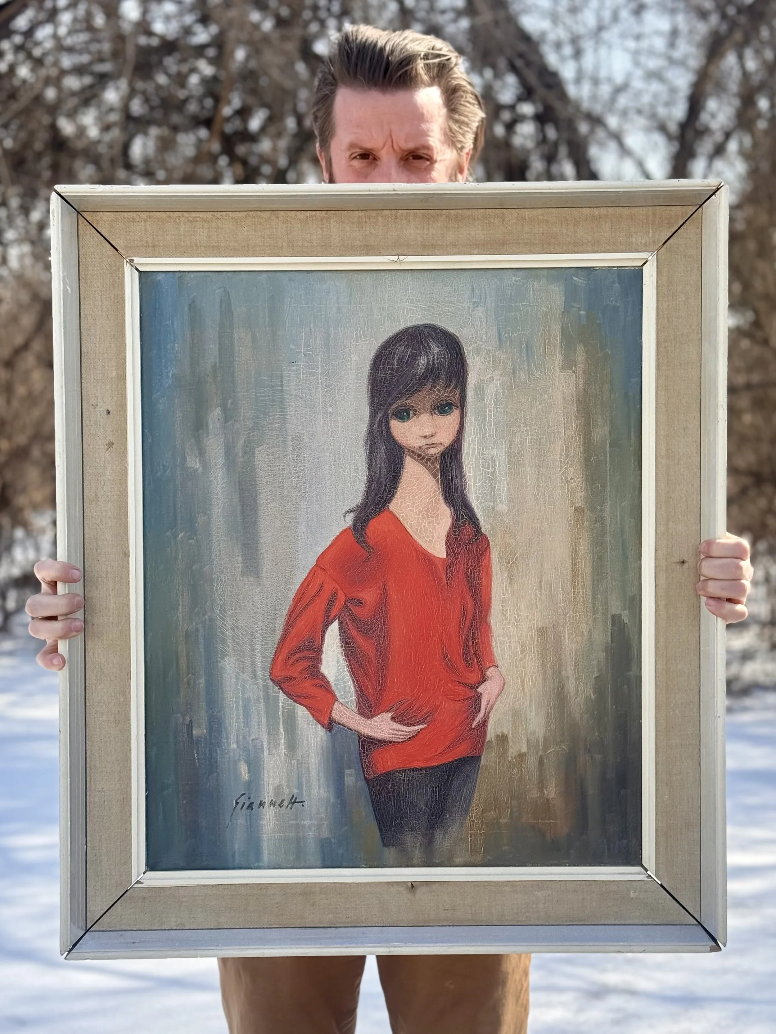 Big Eye Original Canvas