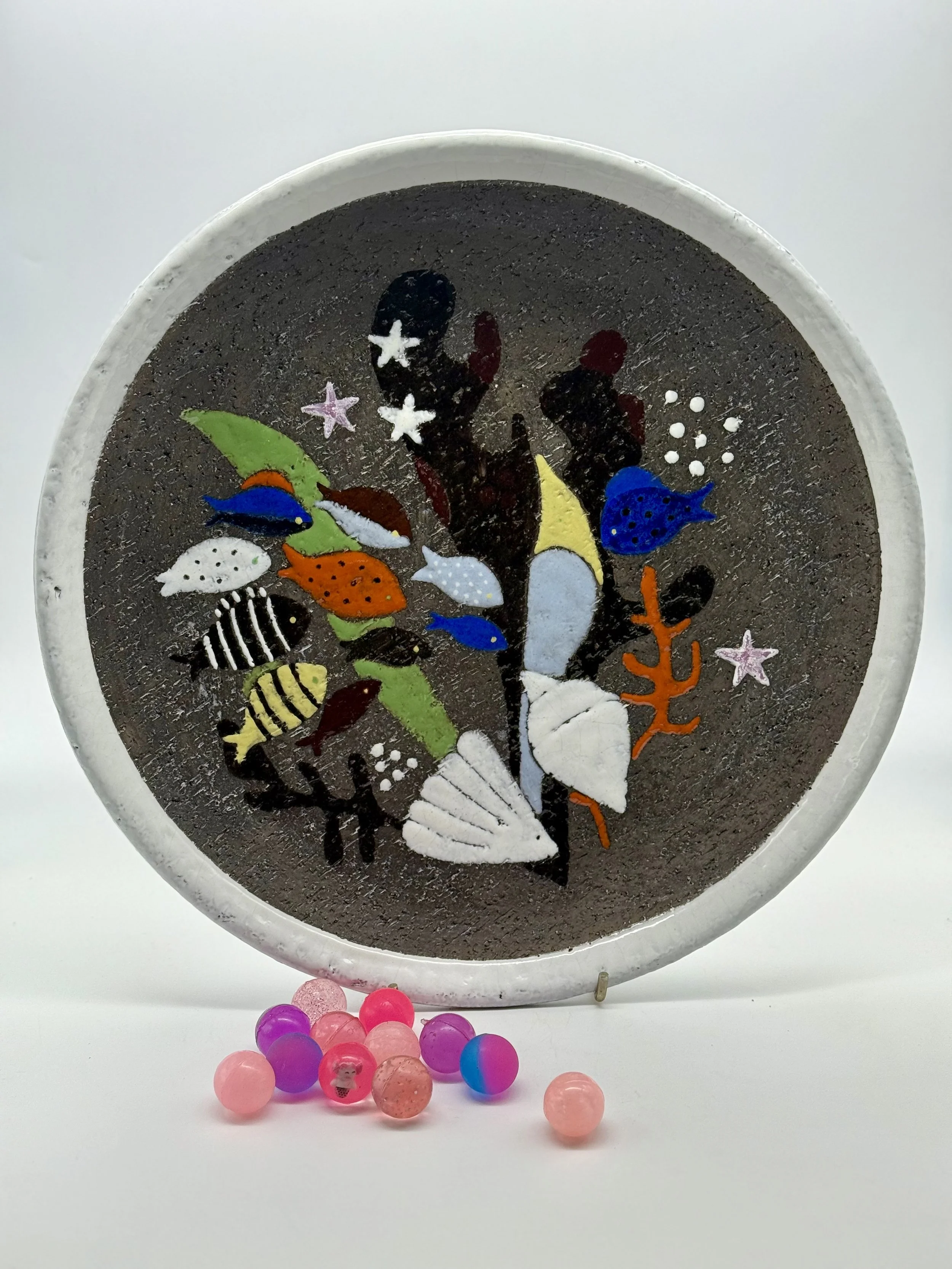 Midcentury Ceramic Charger by Anna-Lisa Thompson