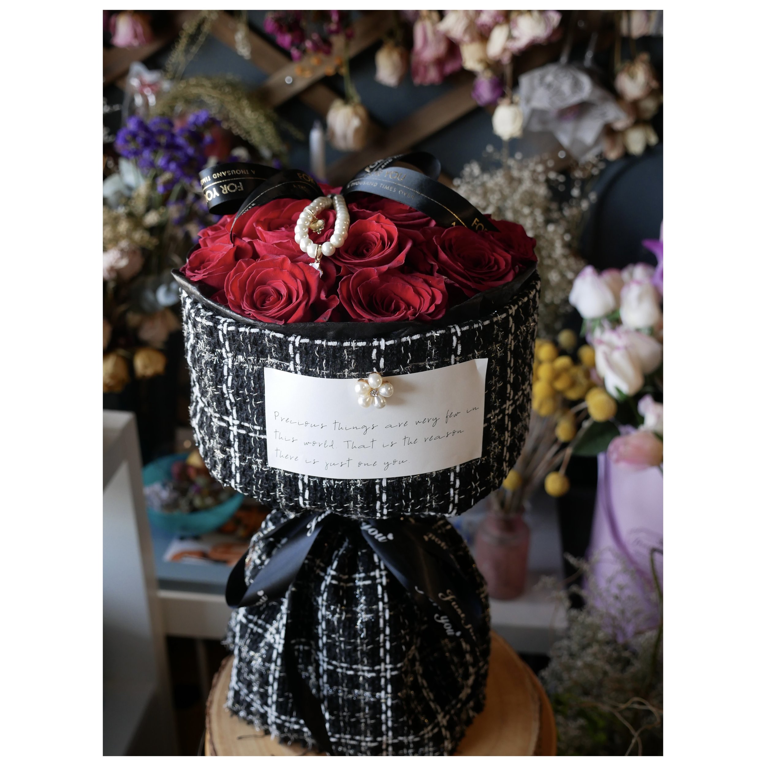 12 Roses bouquet/12支玫瑰花束