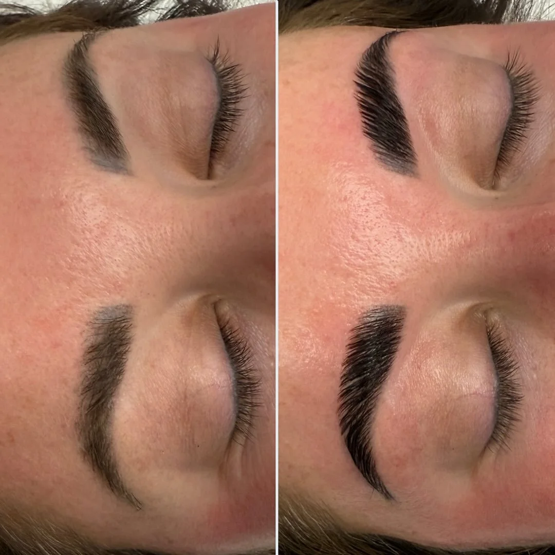 Sleek. Defined. Effortless. #BrowLamination ✨

#browgoals #browtint #browwax #browlamination