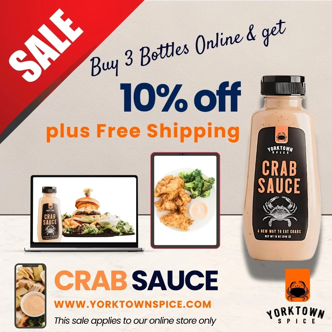 🦀🔥 ONLINE SALE ALERT!

Buy 3 bottles of our delicious signature crab sauce and get 10% OFF + FREE SHIPPING 🚚✨

Online only &mdash; whilst stocks last!🛒‼️-