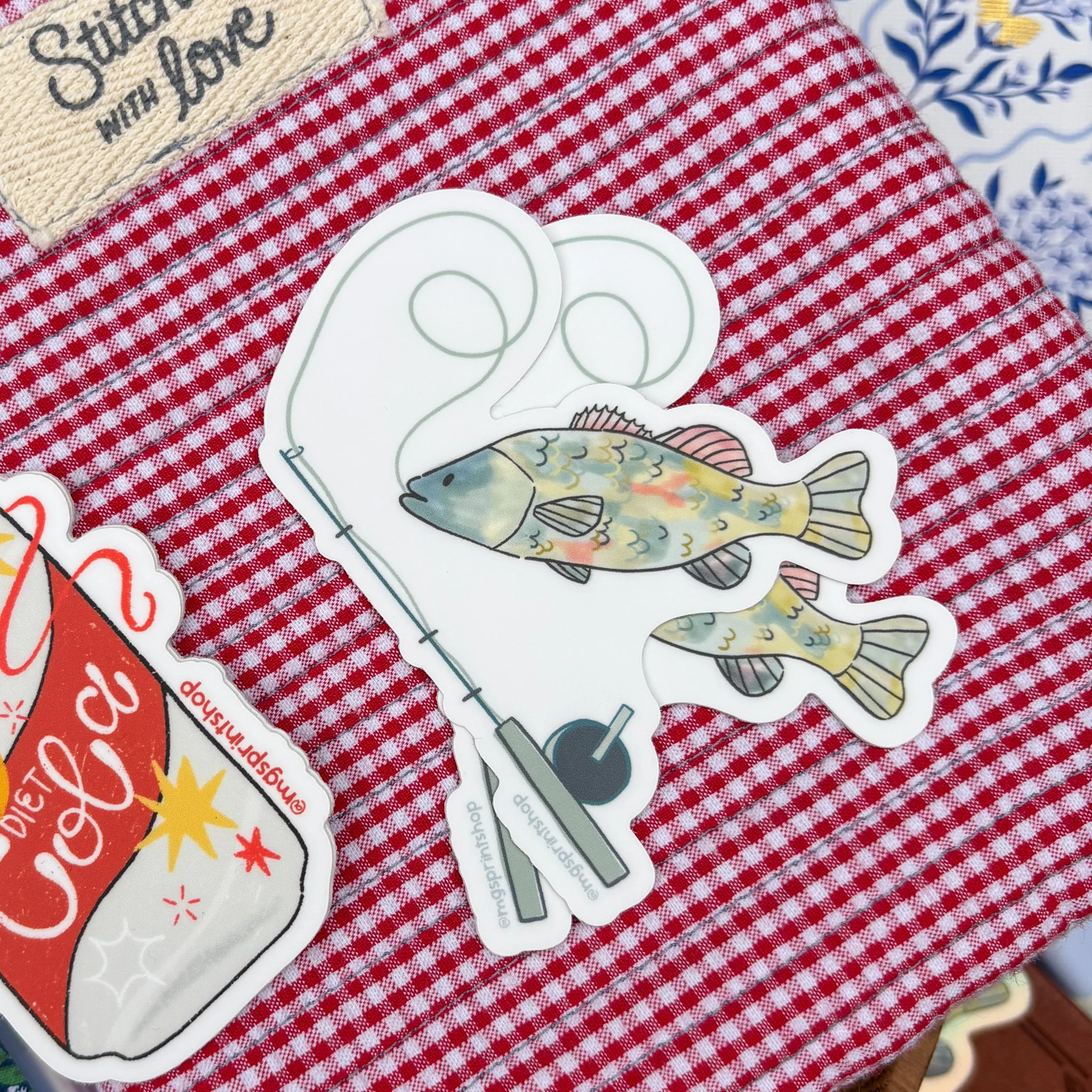 Rainbow Fish Sticker