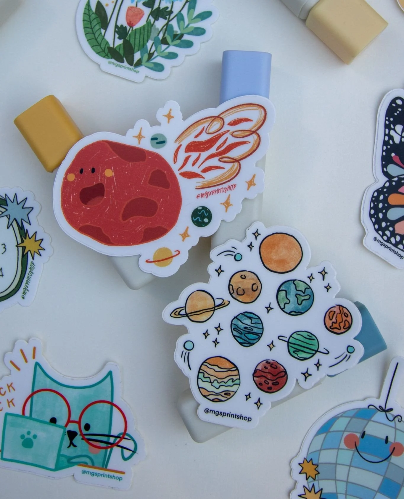 I've always said, our stickers are out of this world!⁠
⁠
These would be a great gift for your spacey friends!🪐