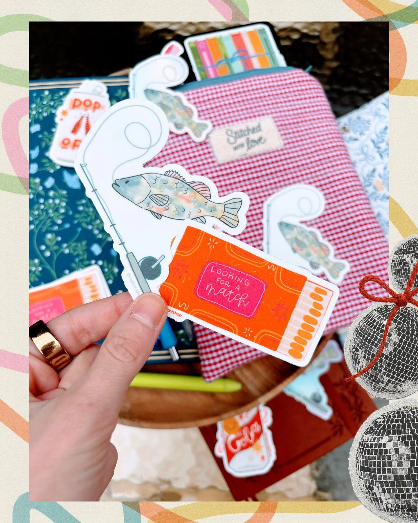 I'm looking for a match! And I can promise you that I am quite the catch!😉🎣 Get it? Do you get it?!😂