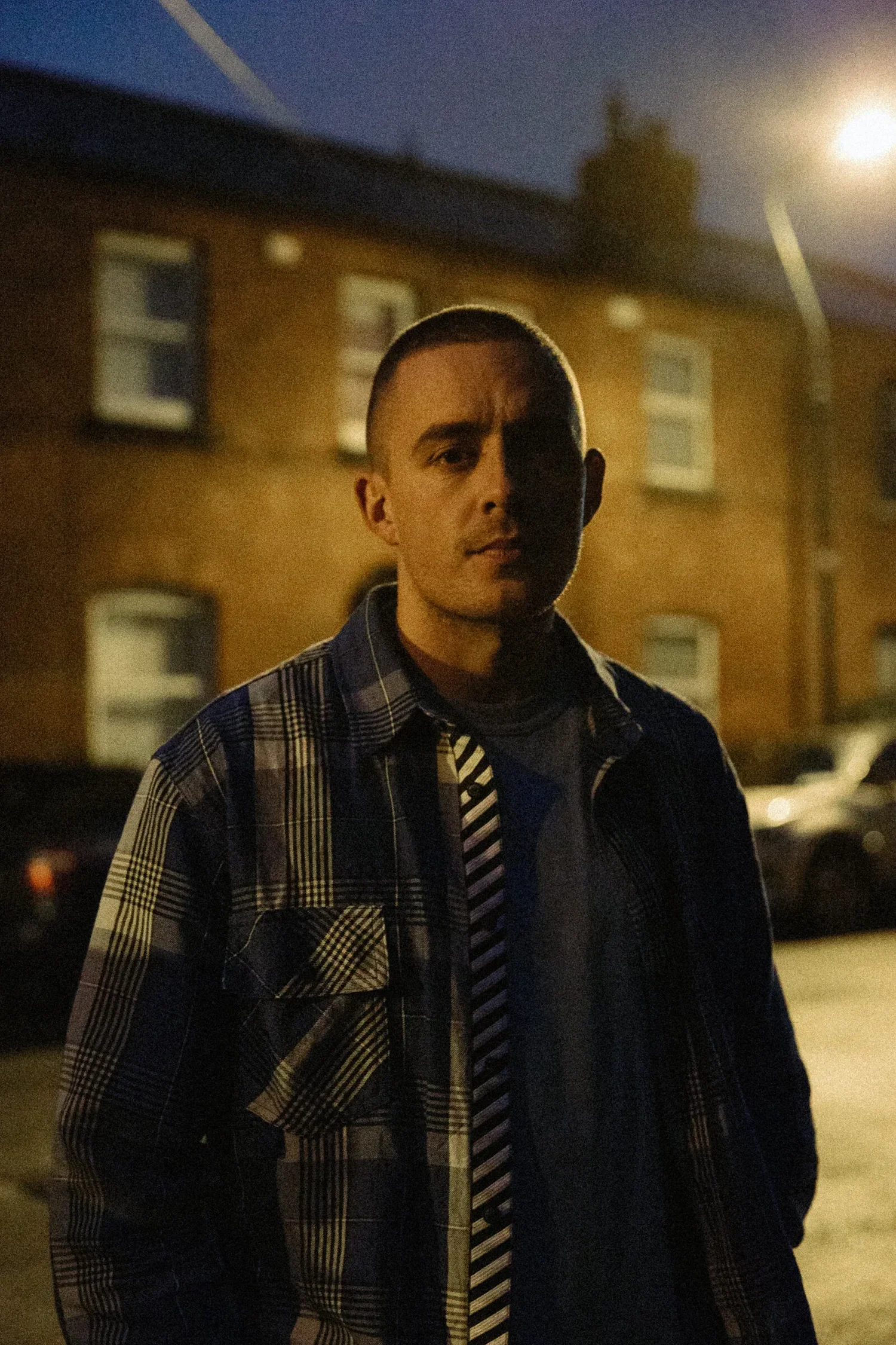 Dermot Kennedy on set