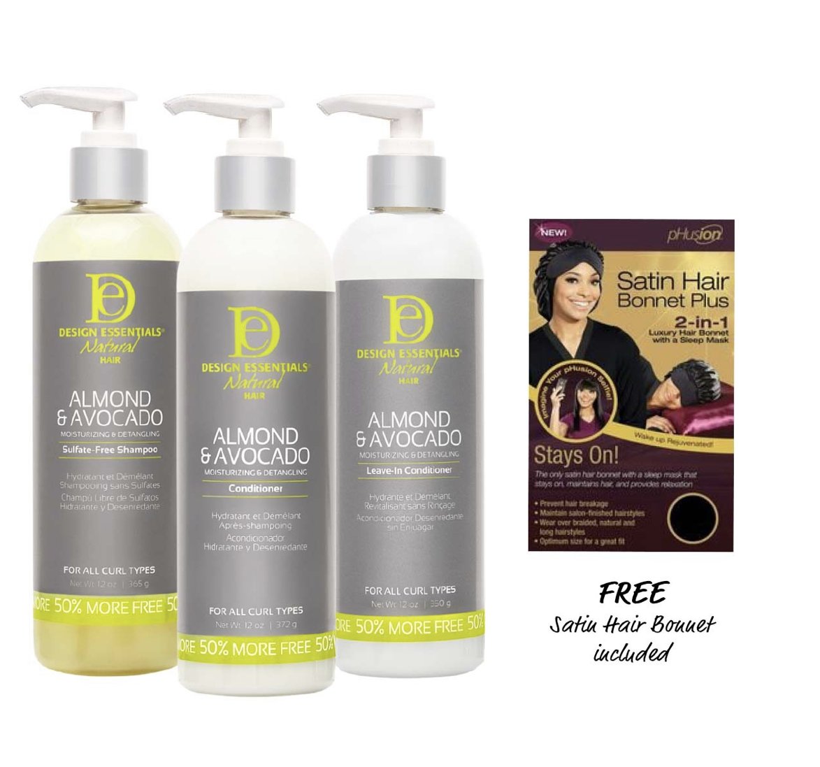 Design Essentials Almond and Avocado Shampoo