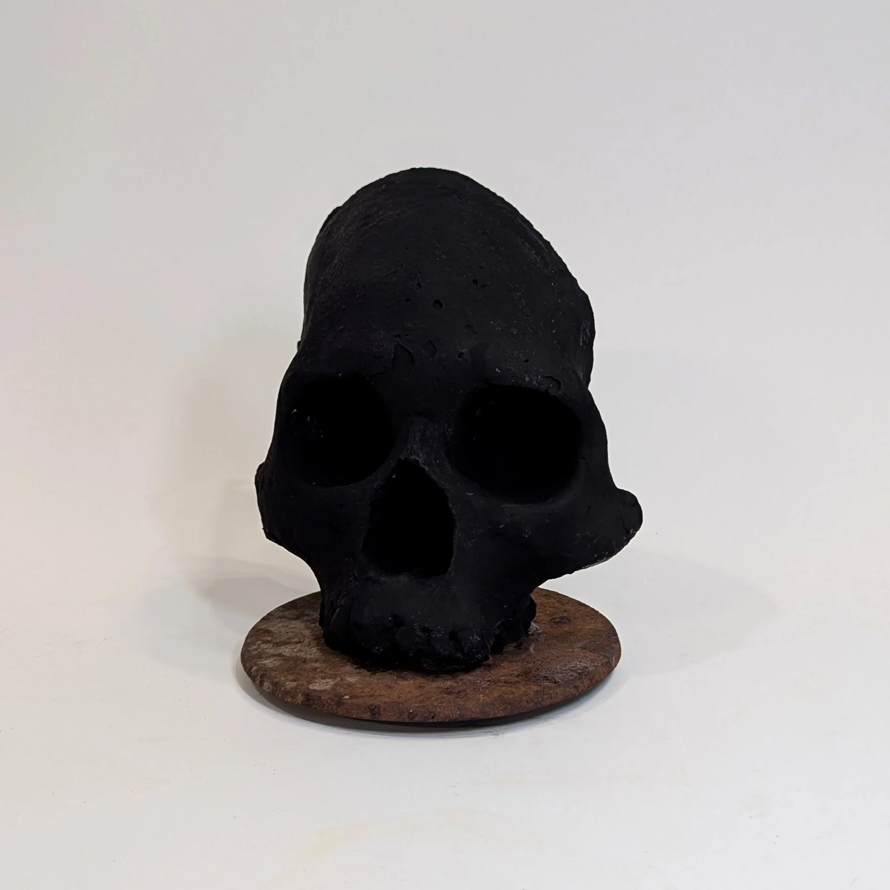  Persona - 2025 - 6 x 6 x 5 - Hydrostone, Acrylic, (Black 4.0 by Stewart Semple) Iron - Sold