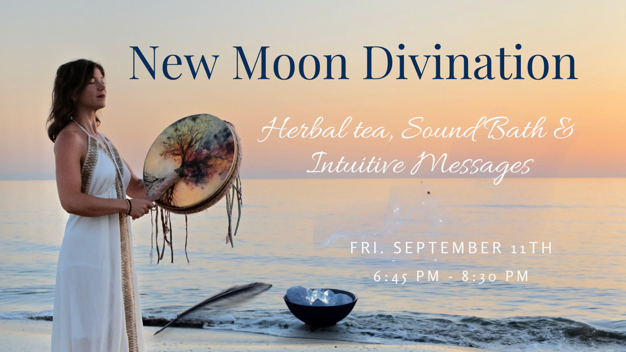 New Moon Moon Divination: Herbal Tea Ceremony + Sound Bath