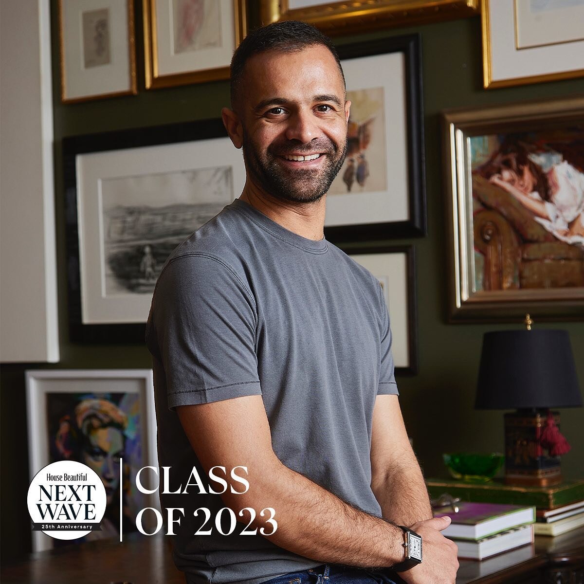 BIG congratulations to @ahmad.abouzanat on being named to @housebeautiful Next Wave Class of 2023!!👏🍾

From designing sleek high rise apartments across New York City to reimagined wellness spaces at the prestigious @kbshowhouse and advocating for t