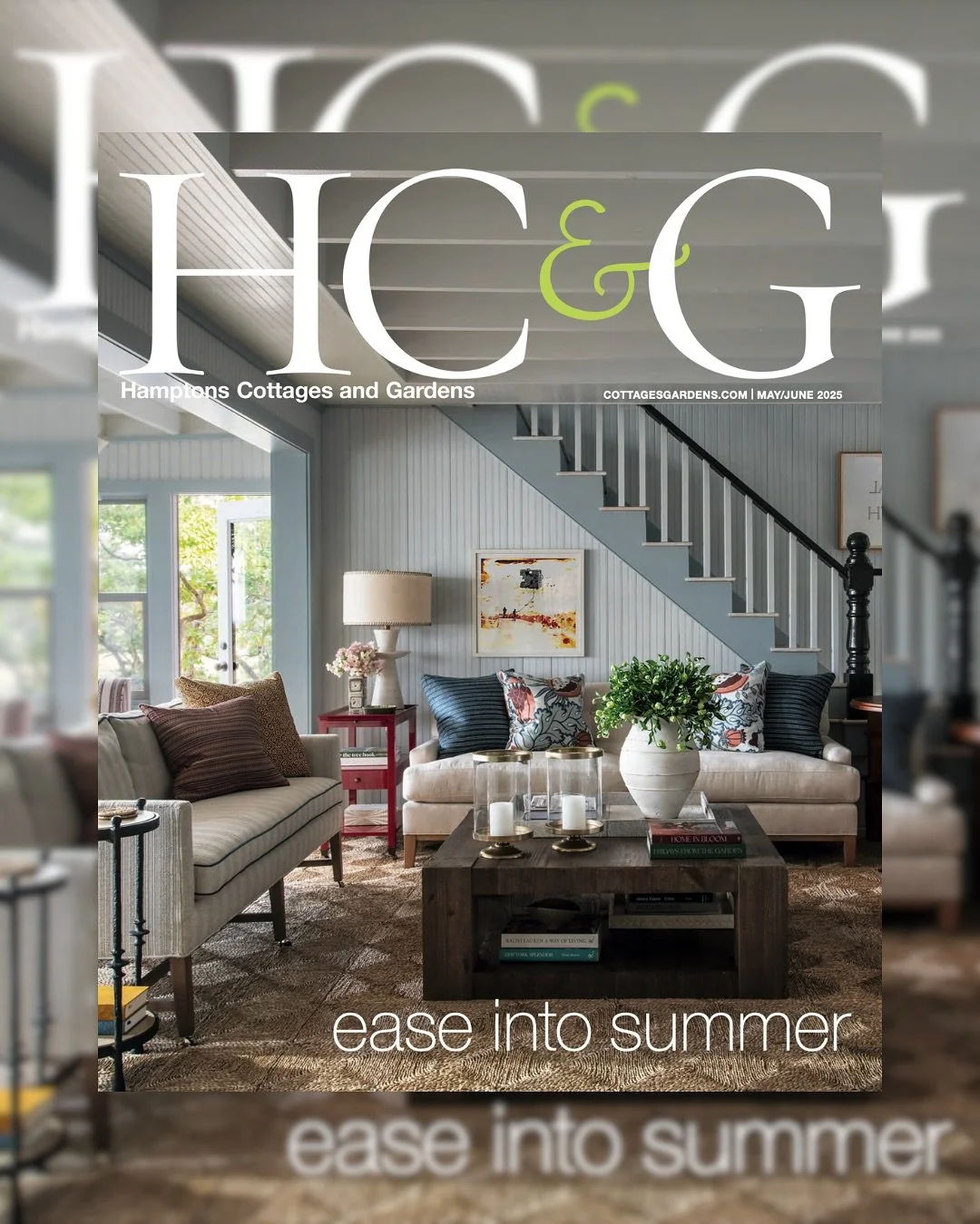 An oceanic color palette for a Rockaways vacation home just blocks from the beach 🌊

as seen in @cottagesgardens 
design by @jdkinteriors 
photos by @kirstenrfrancis 

Once a lifeless beach house, now a serene and sophisticated retreat from the city