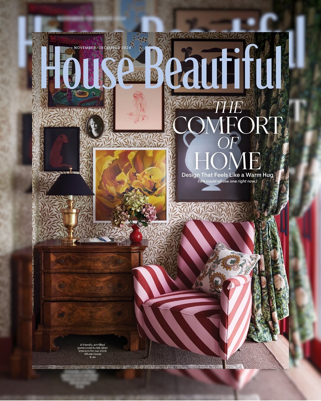 As featured in&nbsp;@housebeautiful&nbsp;
Design @ofplacestudio 
Photos @nicole_franzen 
Styling&nbsp;@britt_albert
Writing&nbsp;@bykellyallen

Every storybook home deserves interiors to match its magic 🤎 This 120-year-old Georgian Revival dream in 