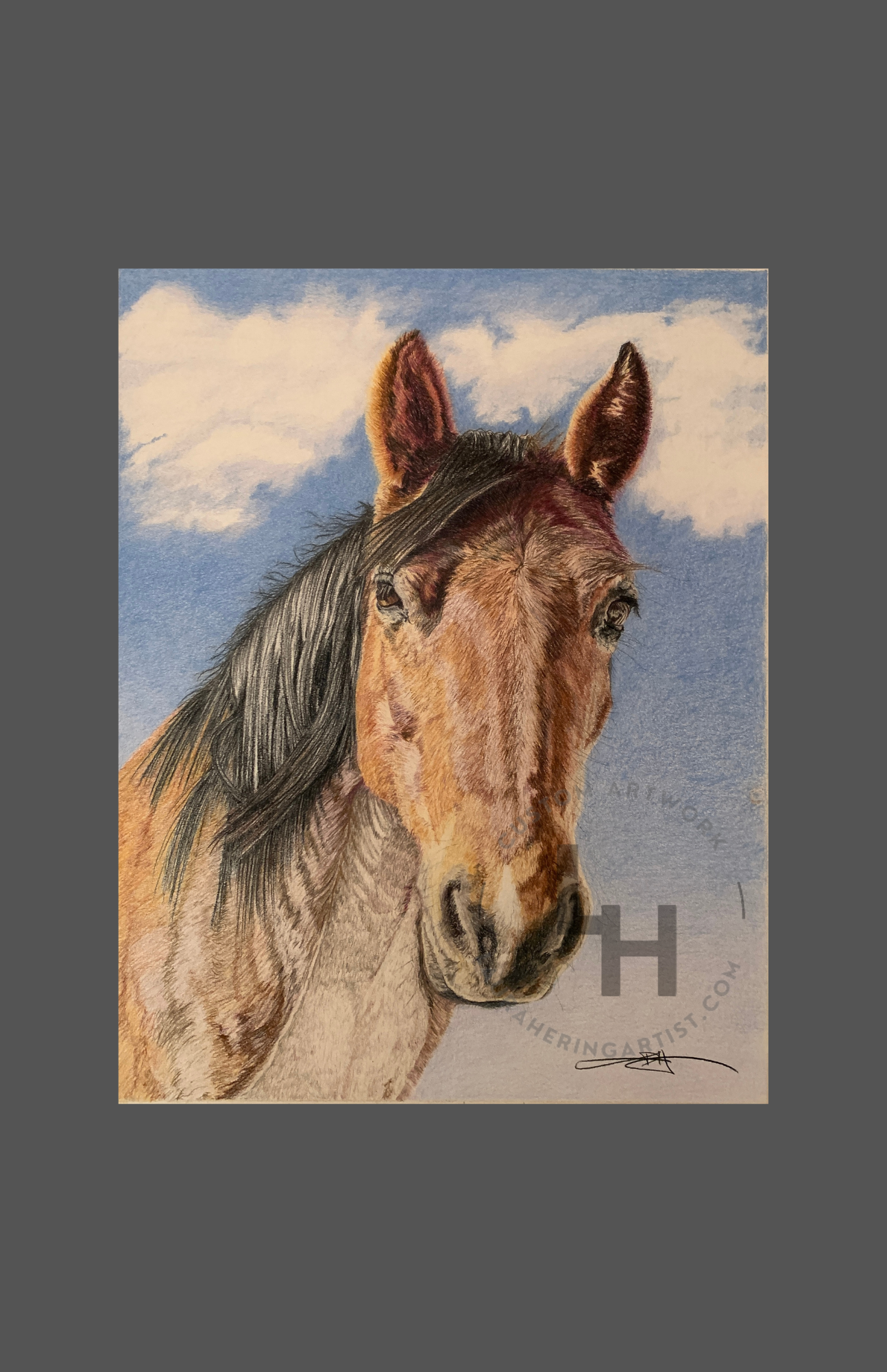 Ruby 10" x 15"