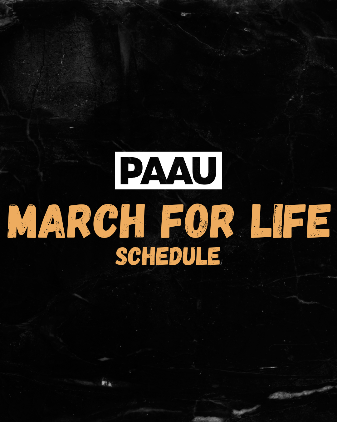 2026 March for Life Schedule