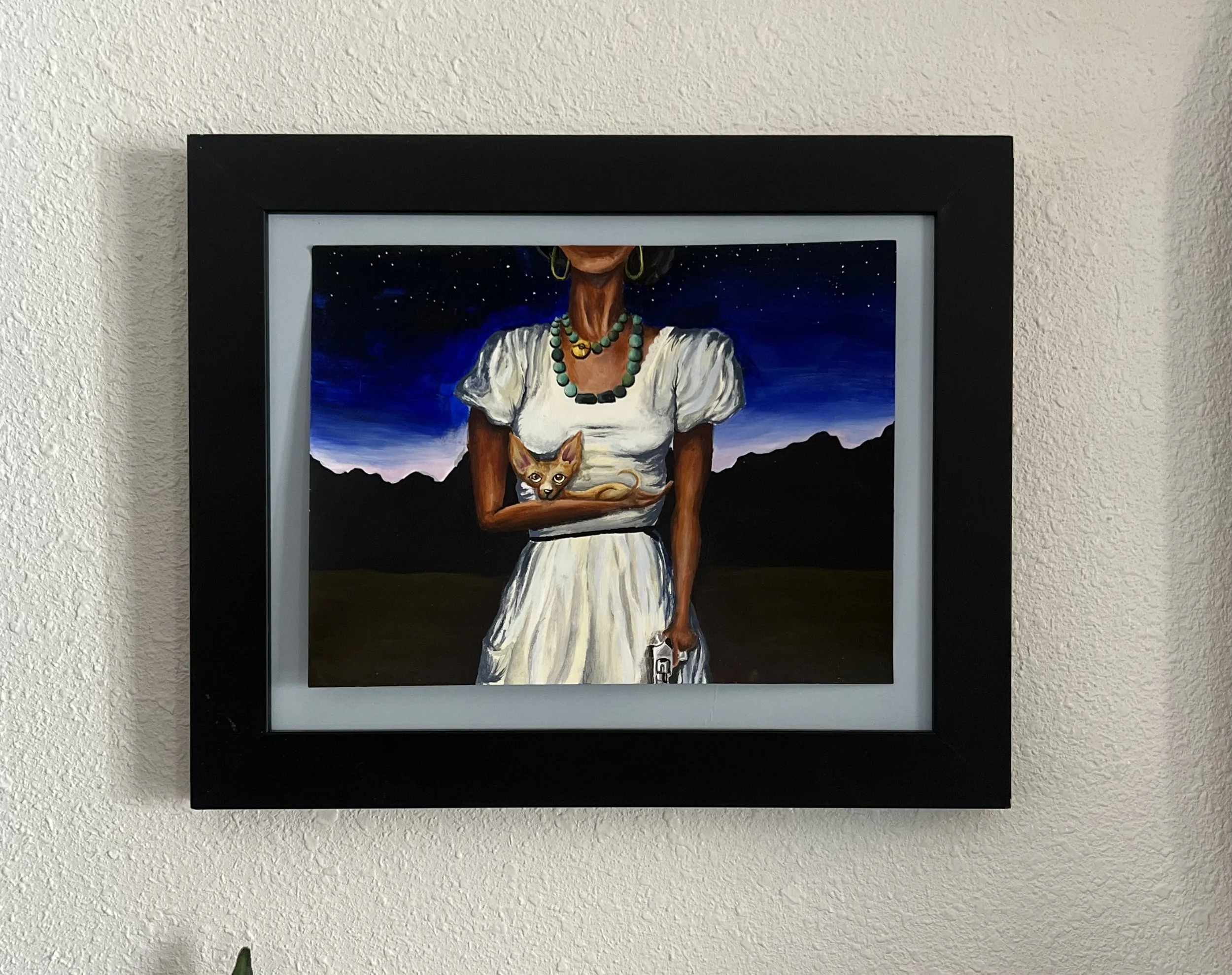 MY PROTECTOR - ORIGINAL ACRYLIC PAINTING