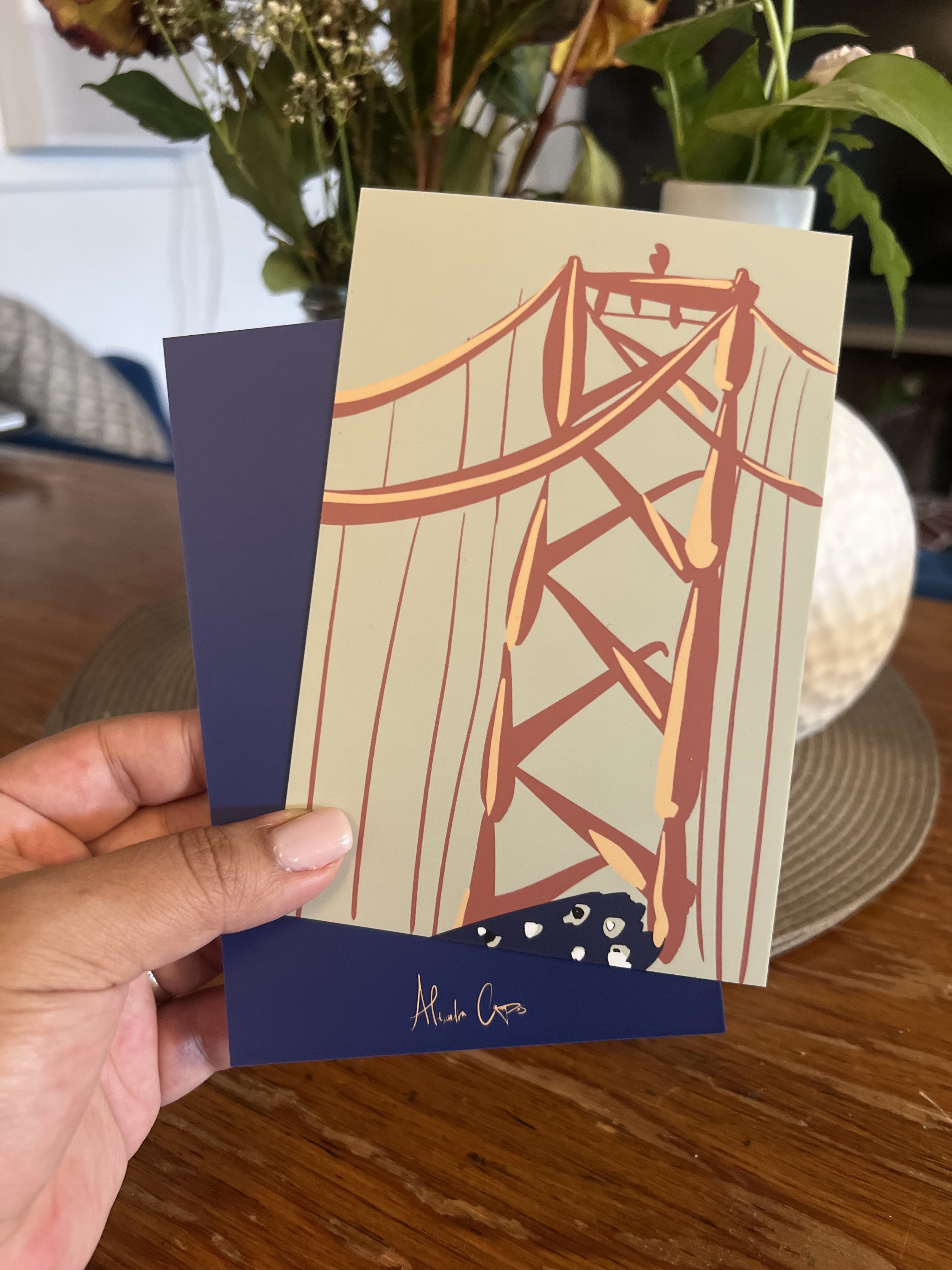 GOLDEN GATE - POSTCARD