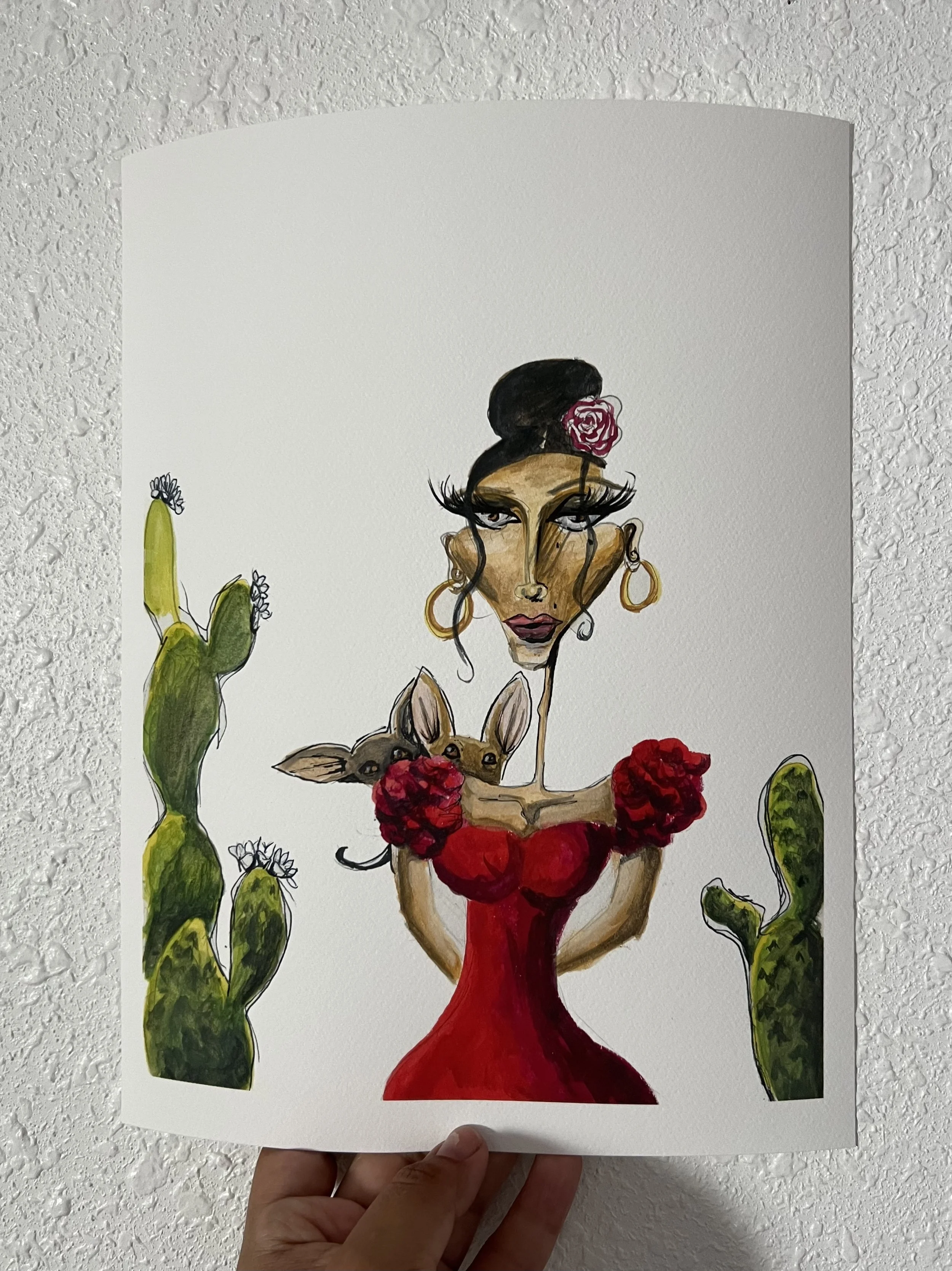 A DATE WITH THE GIRLS - FINE ART PRINT