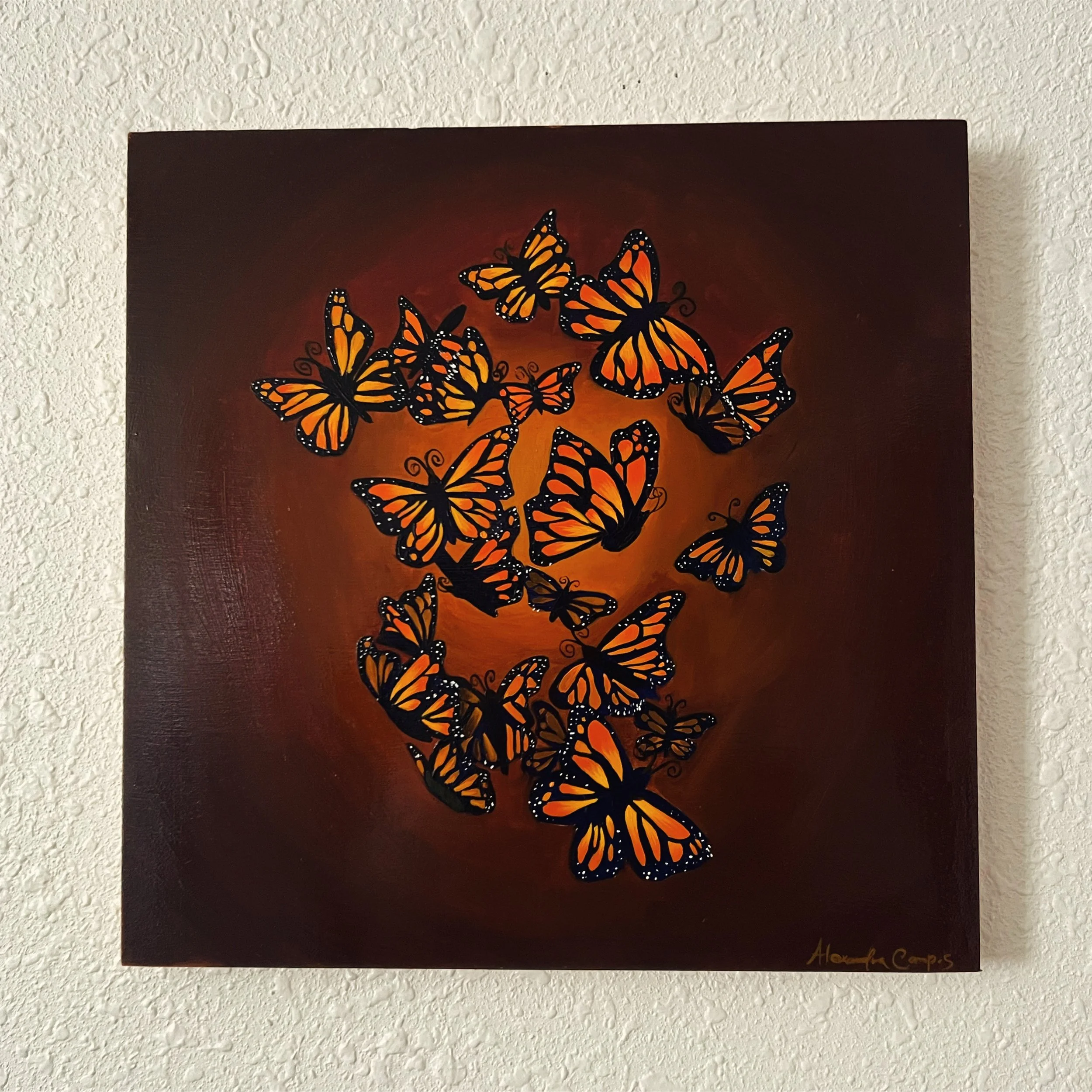 MARIPOSAS - ORIGINAL OIL PAINTING