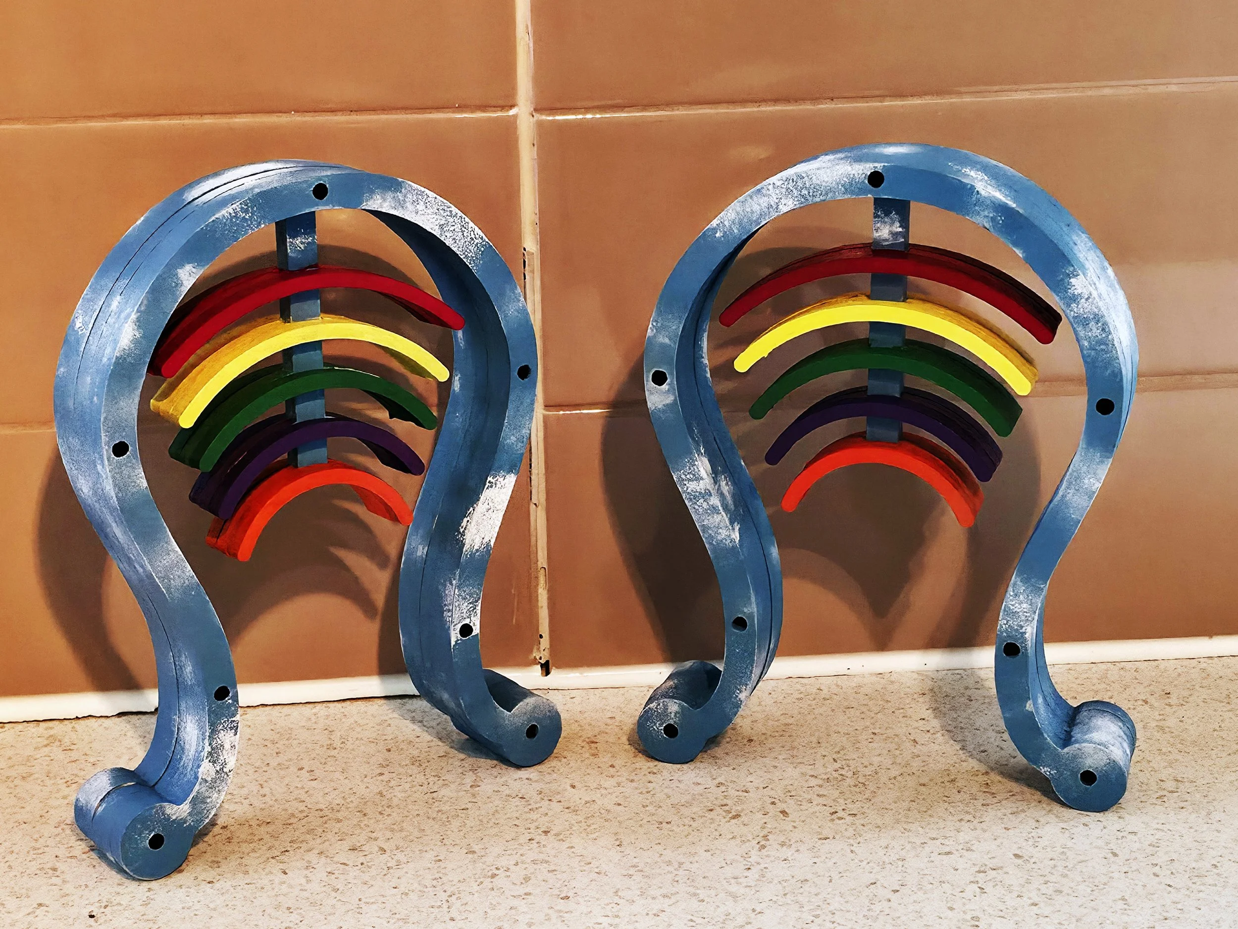 Rainbow Headphone Stand