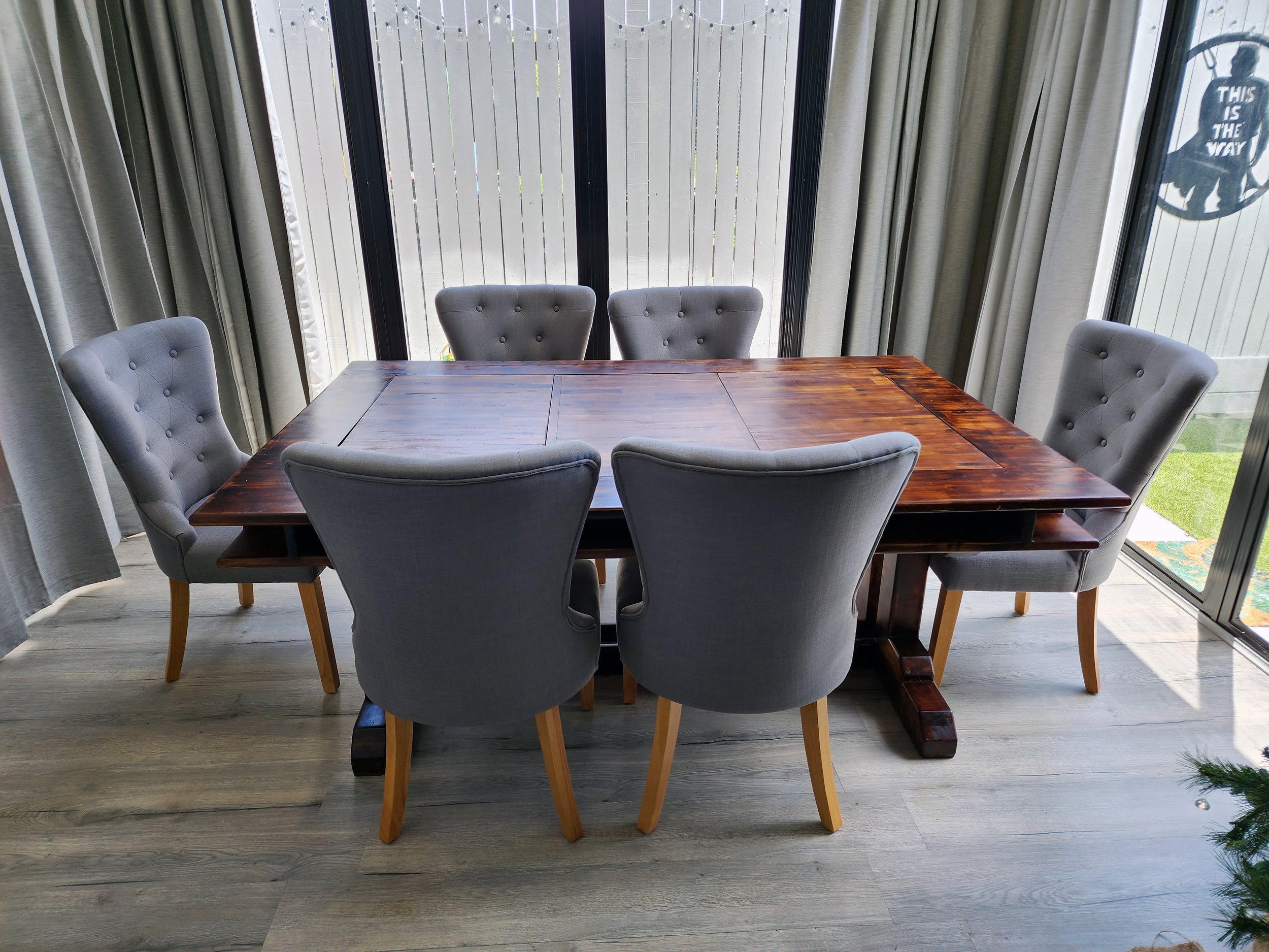 Dining table all setup