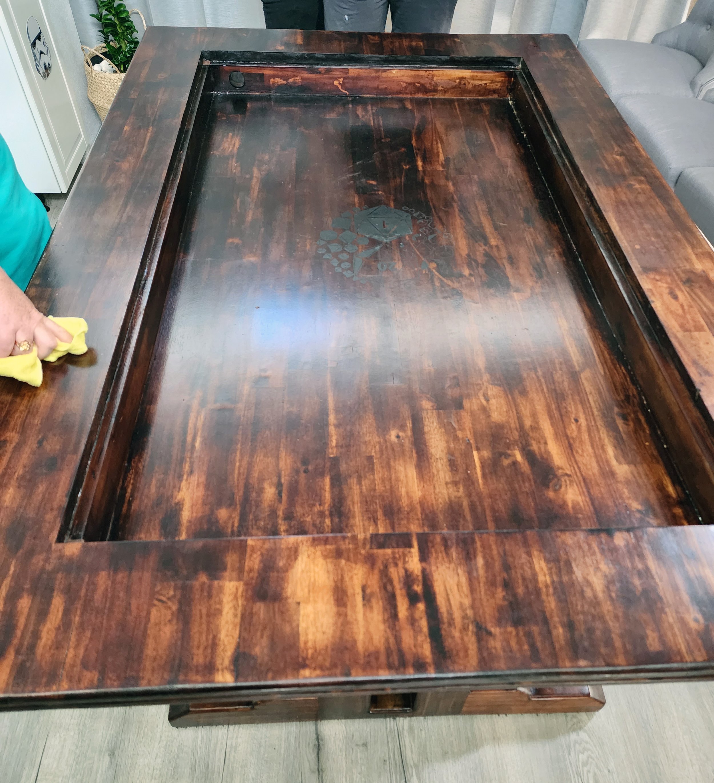 The gaming table