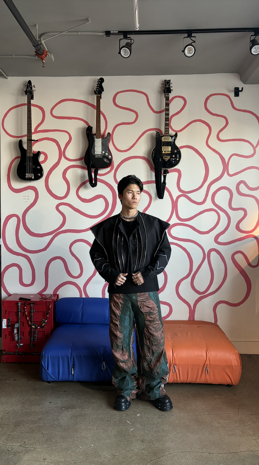 The Denim Zipper Jacket - Large 
 The Forester Pants  
- Size 34