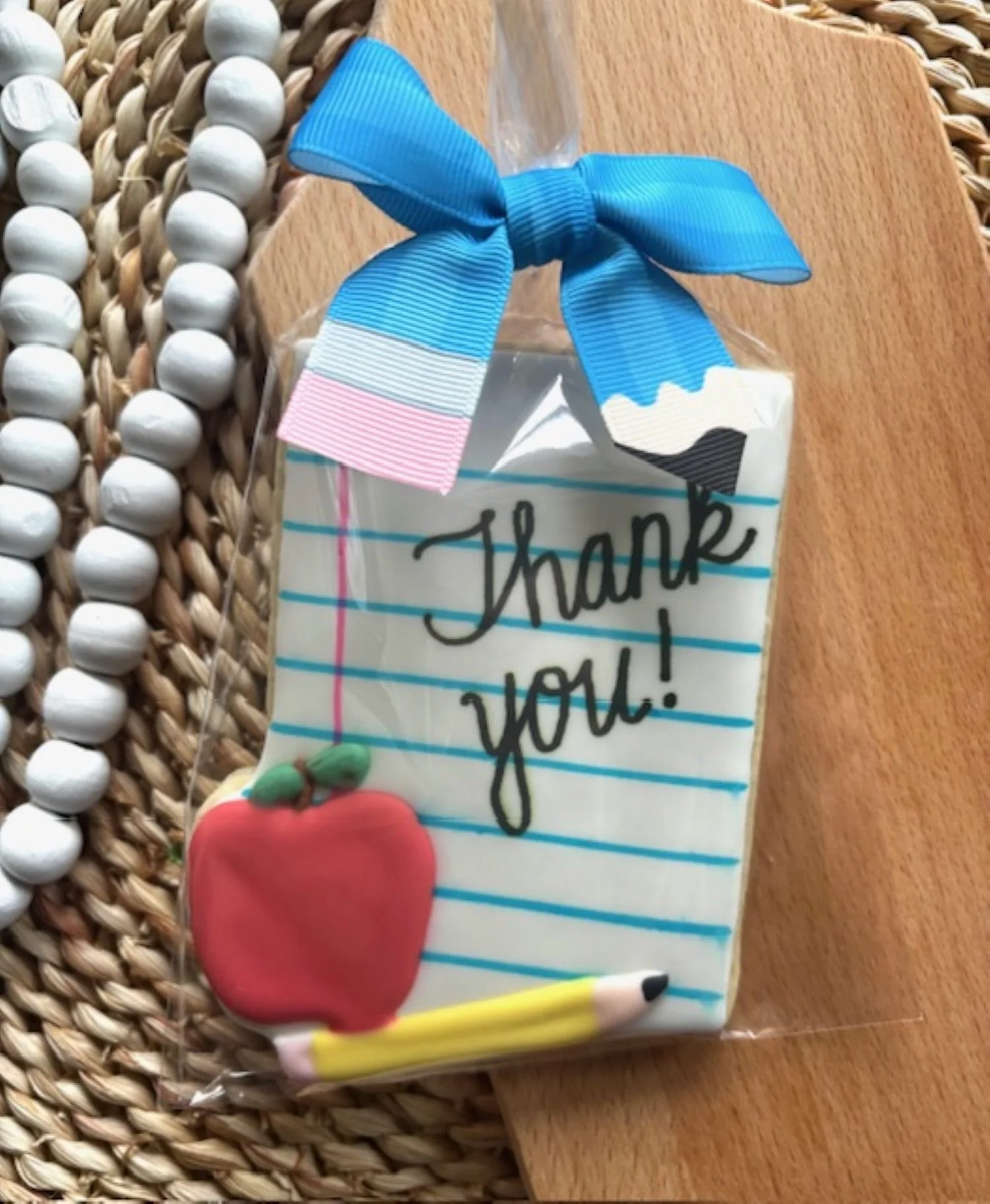 Thank You Note Cookie