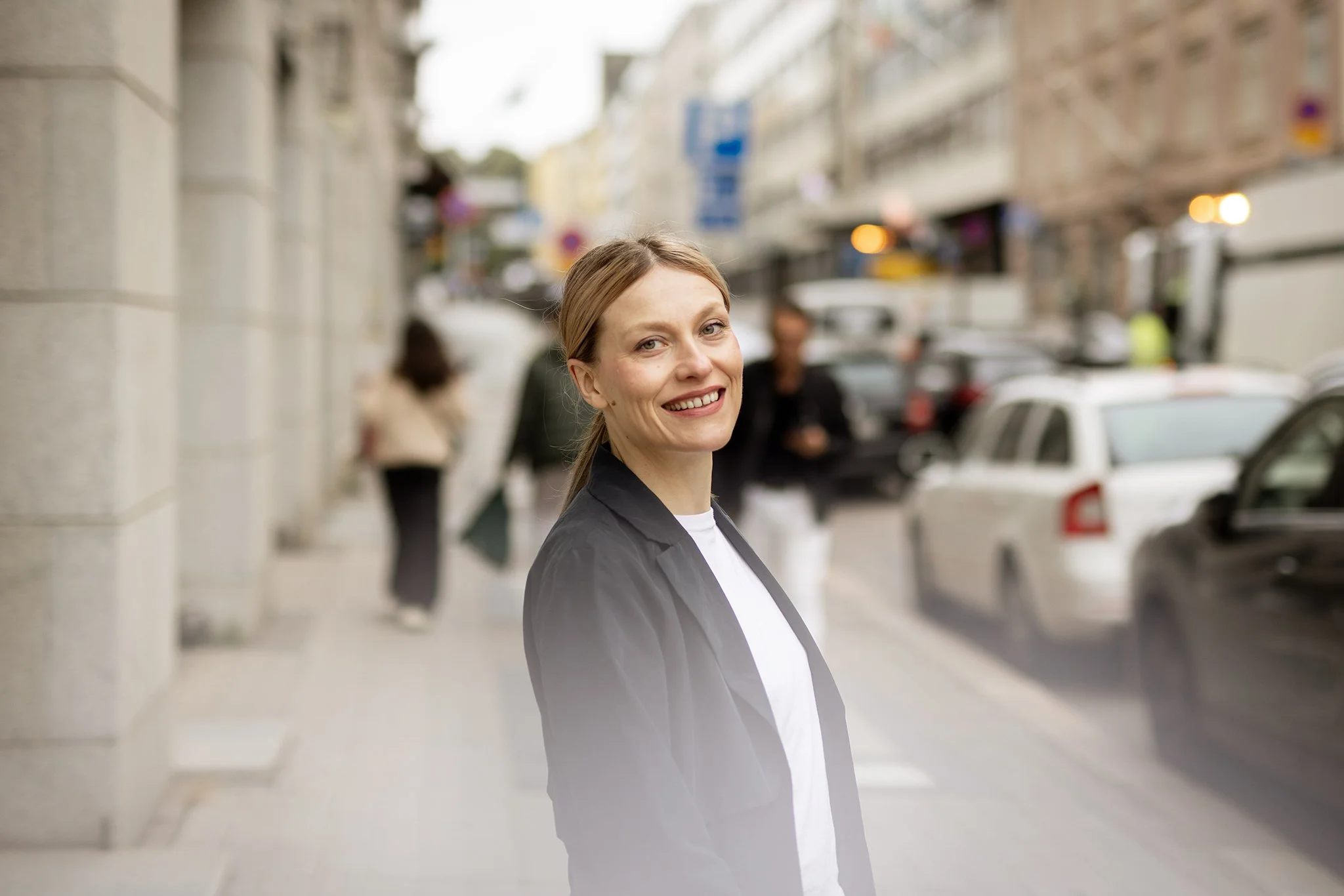 Brändikuvaus Helsingin keskustassa