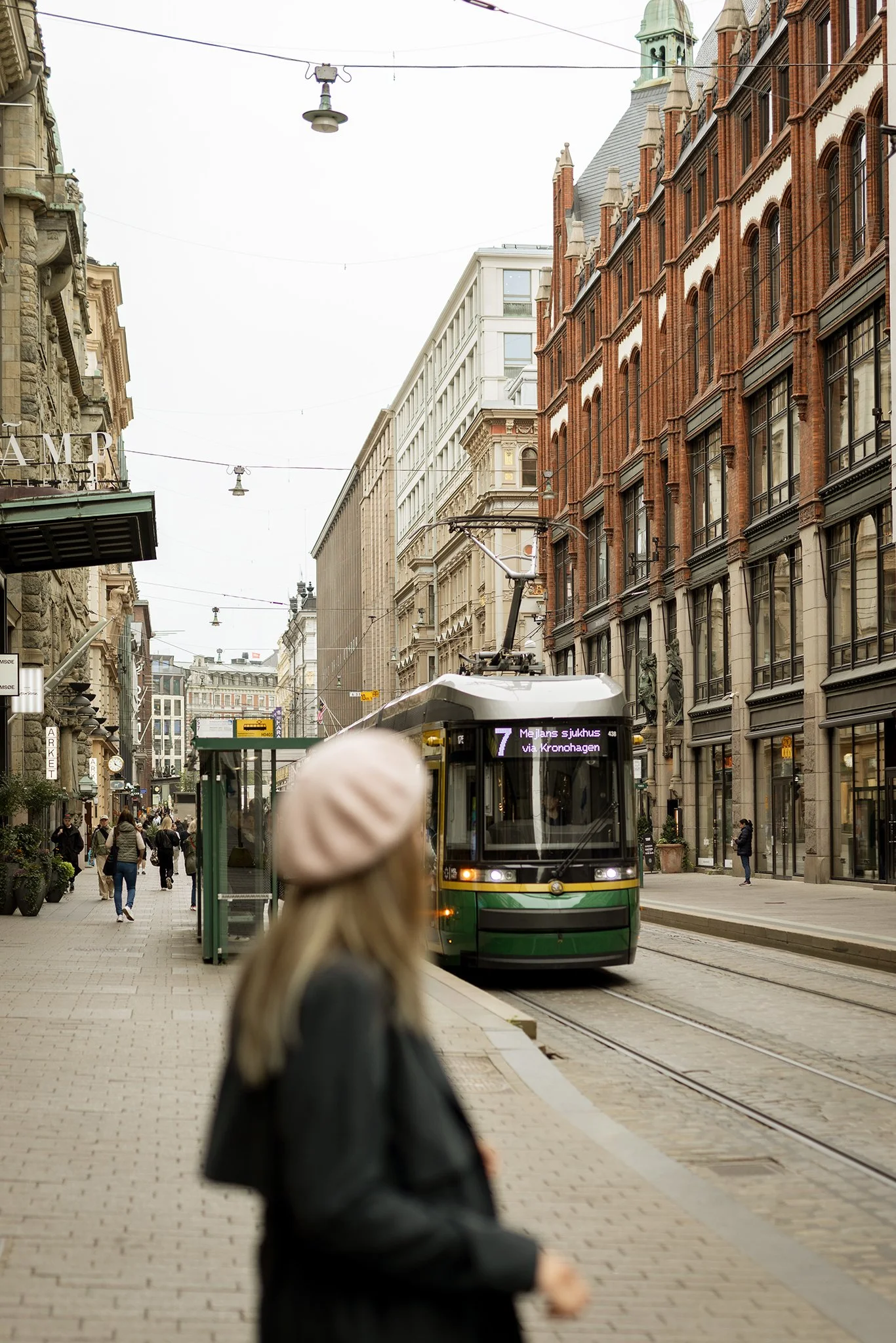 Brändikuvaus Helsingin keskustassa