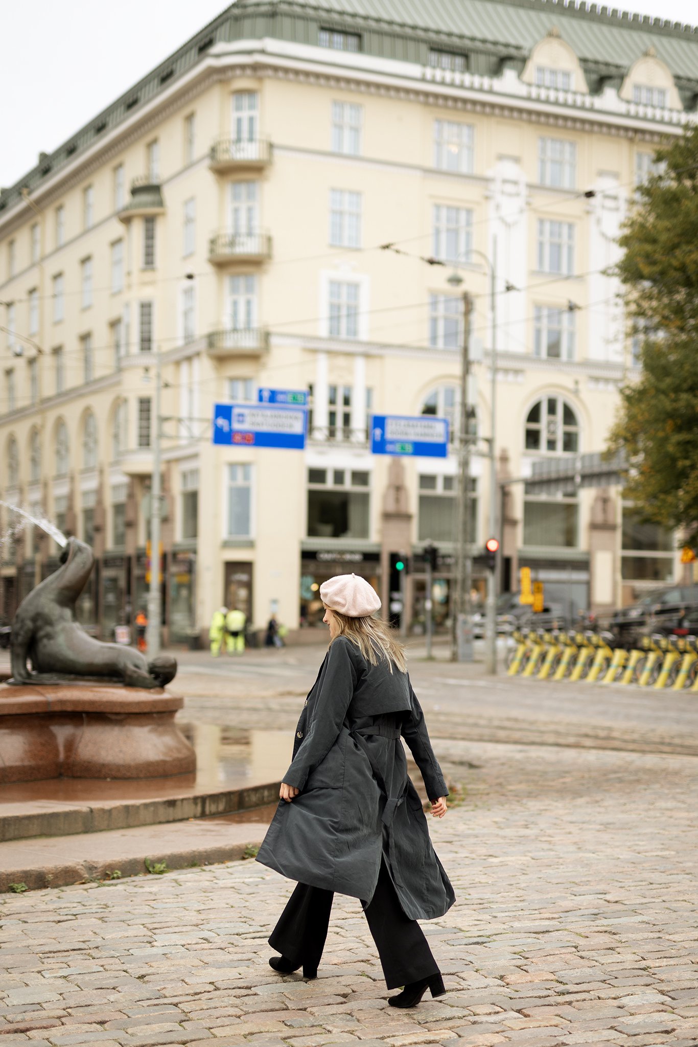 Brändikuvaus Helsingin keskustassa
