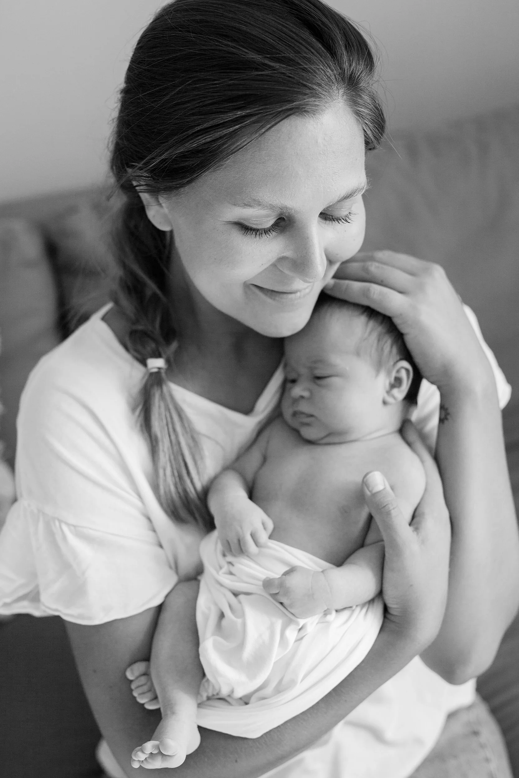 vauvakuvaus kotona Helsingissä