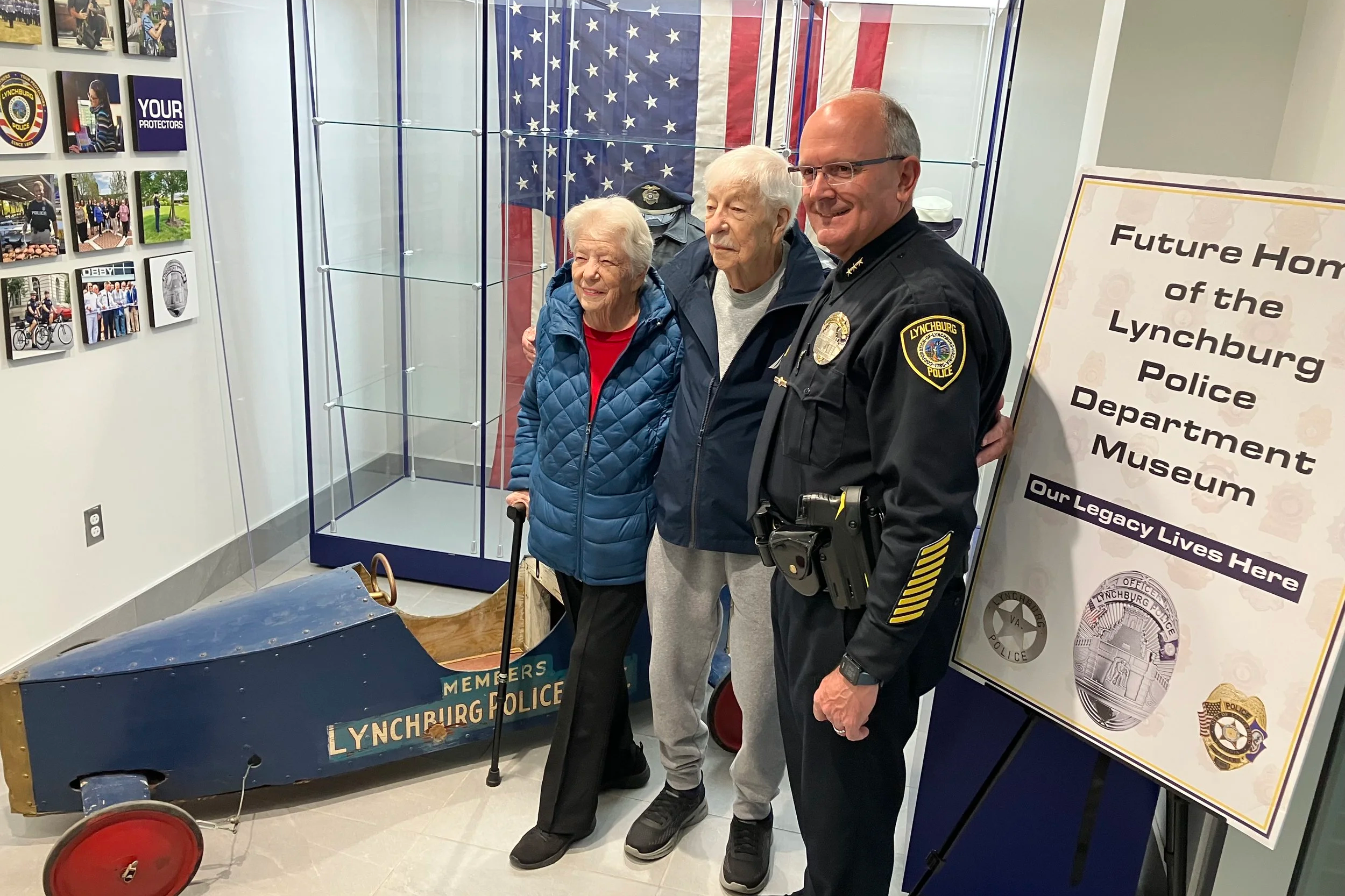 1951 LPD Soap Box Derby Car Showcased in LPD HQ Museum