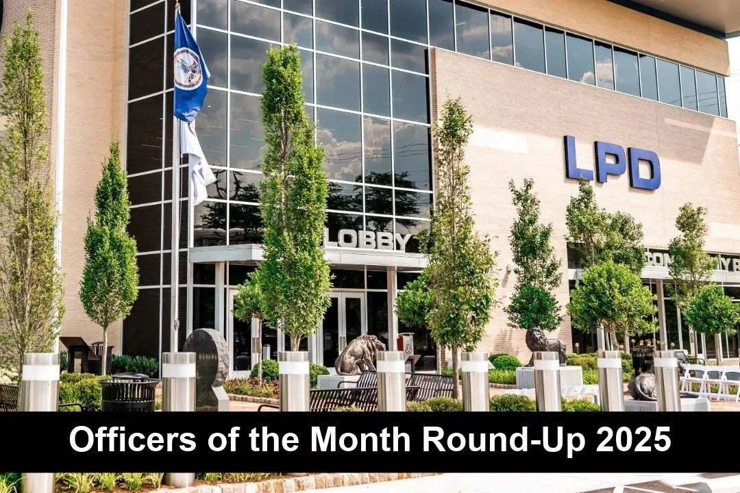 2025 OfficerS of the Month AND QUARTER