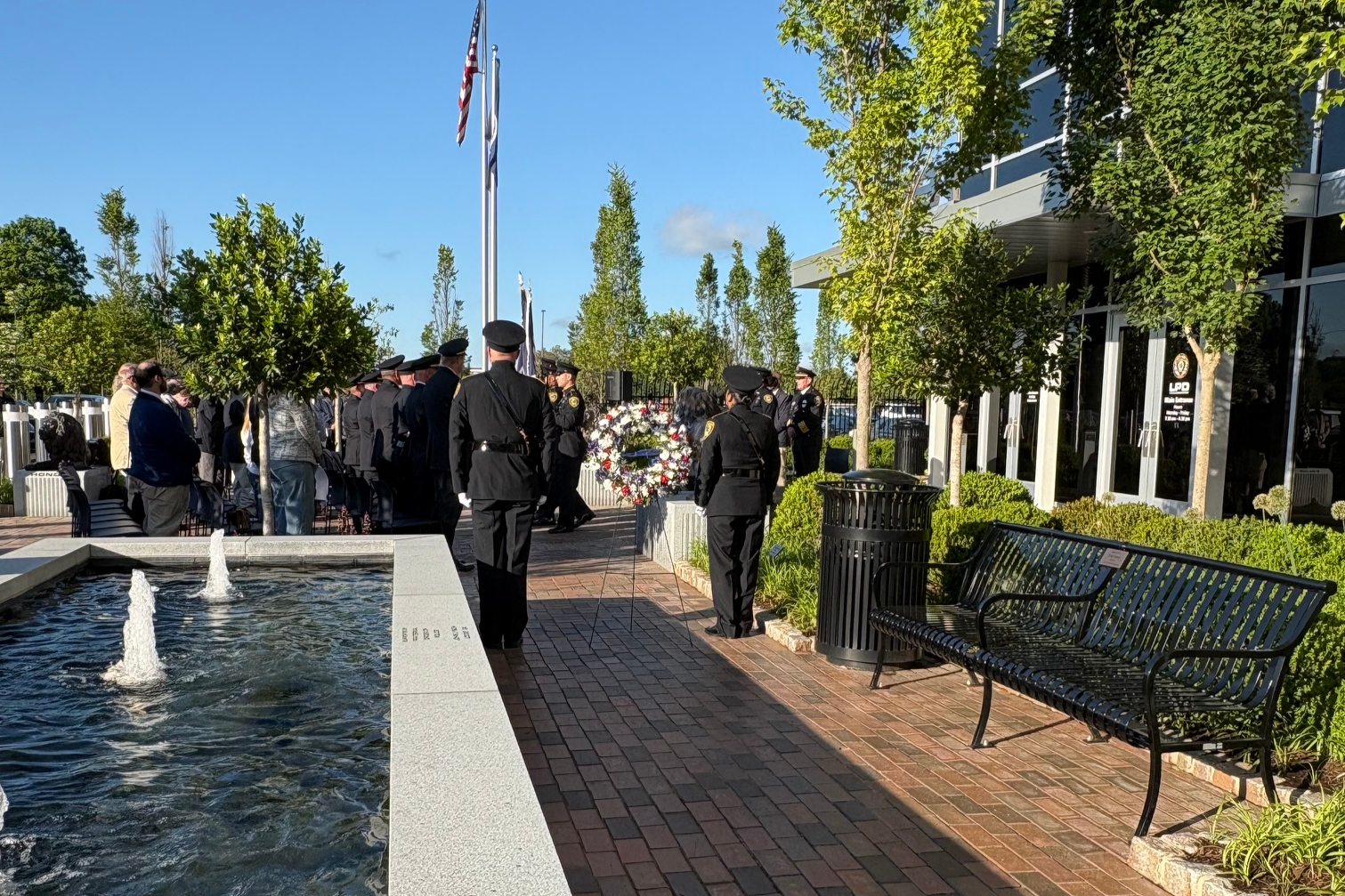 LPD HOLDS MEMORIAL SERVICE