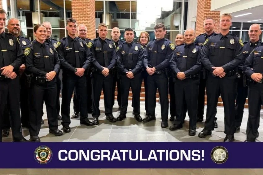 RECRUITS GRADUATE FROM ACADEMY; SWORN IN AS OFFICERS