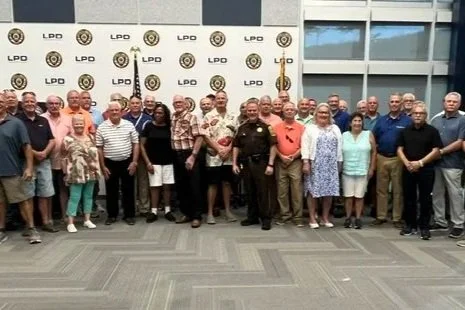 LPD Retiree Social Largest Held to Date
