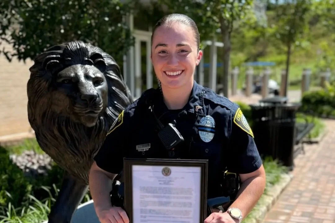 Officer Brown Recognized as Officer of Month for June