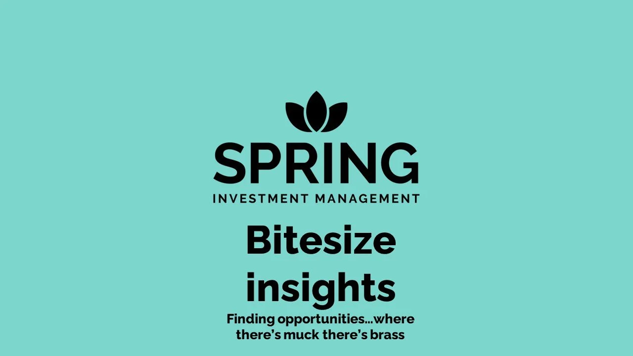 Finding opportunities…where there’s muck there’s brass